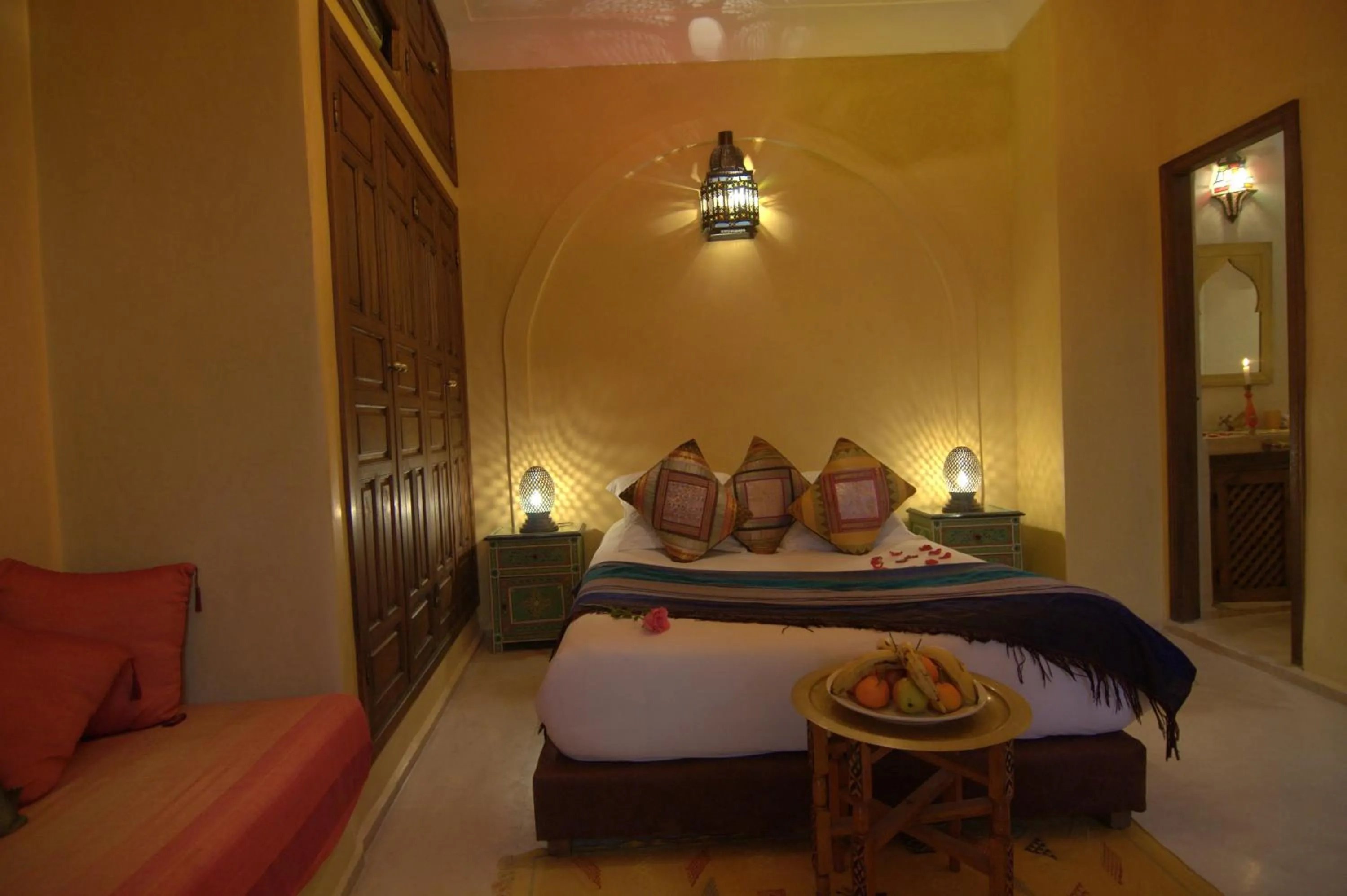 Bedroom, Bed in Riad Imilchil