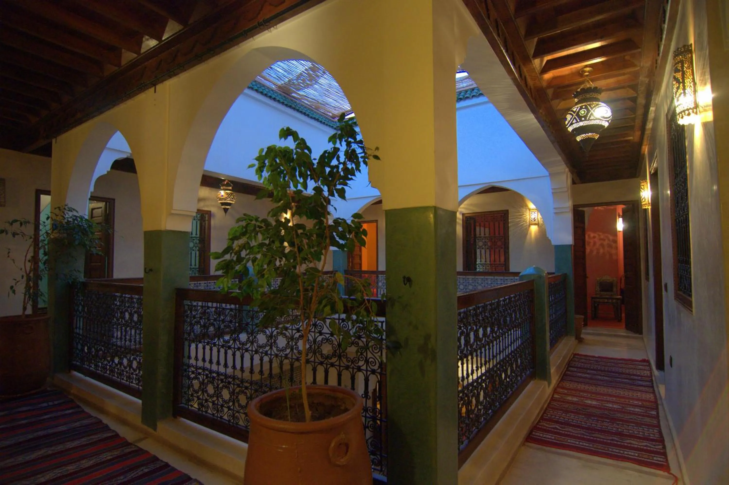 Patio in Riad Imilchil