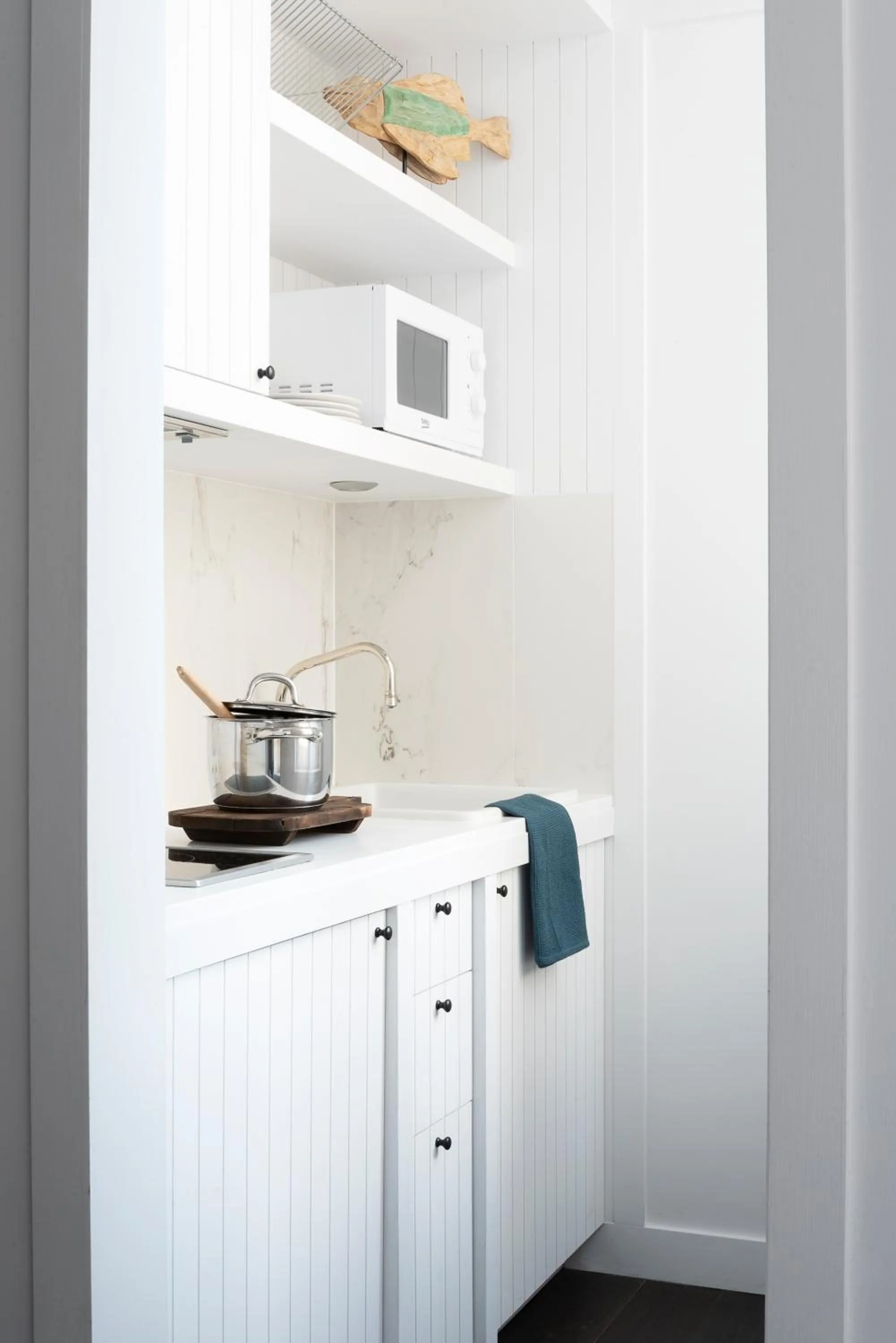 Kitchen or kitchenette in Getaway Oostende