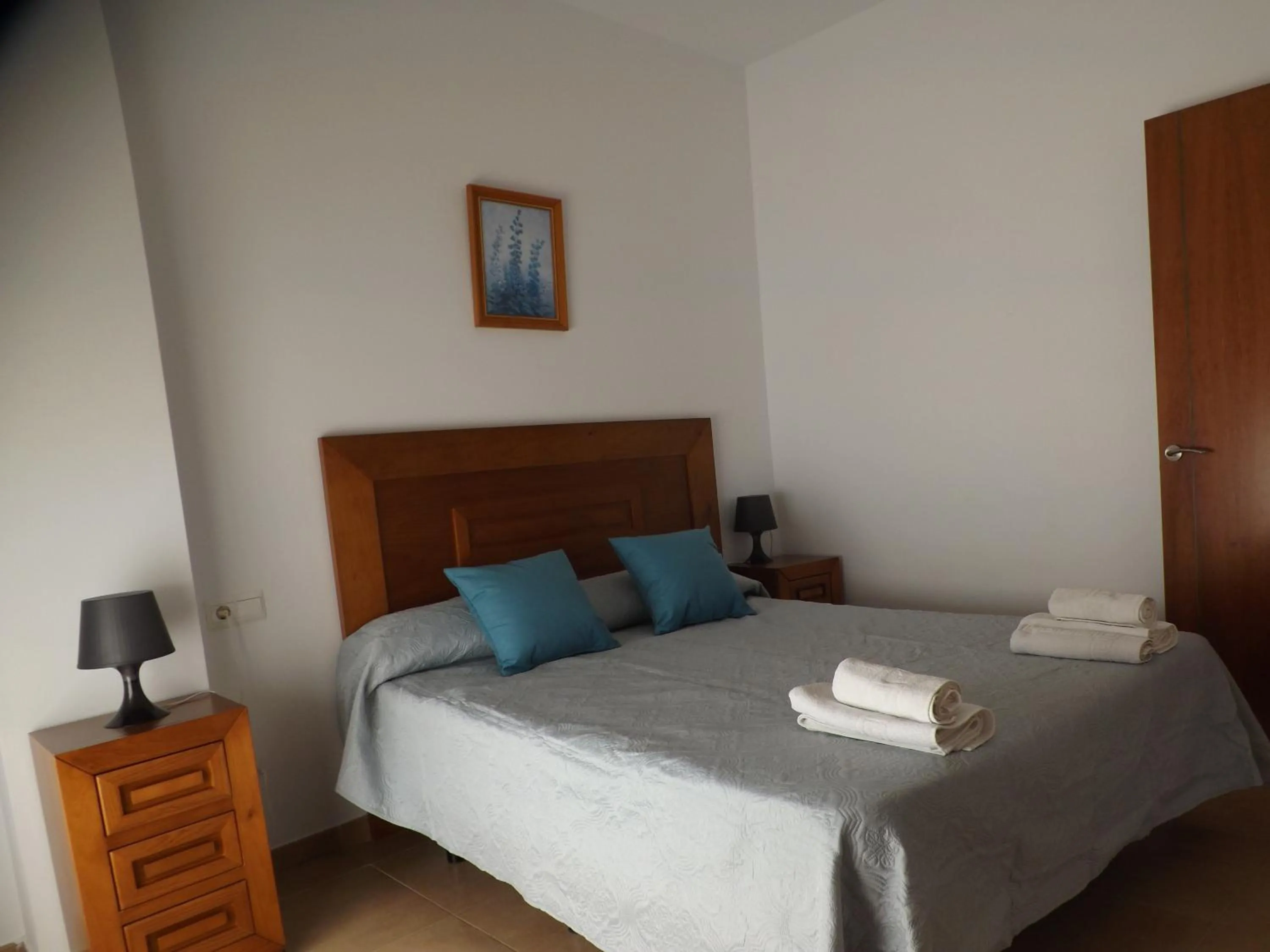 Bedroom, Bed in Apartamentos Plaza
