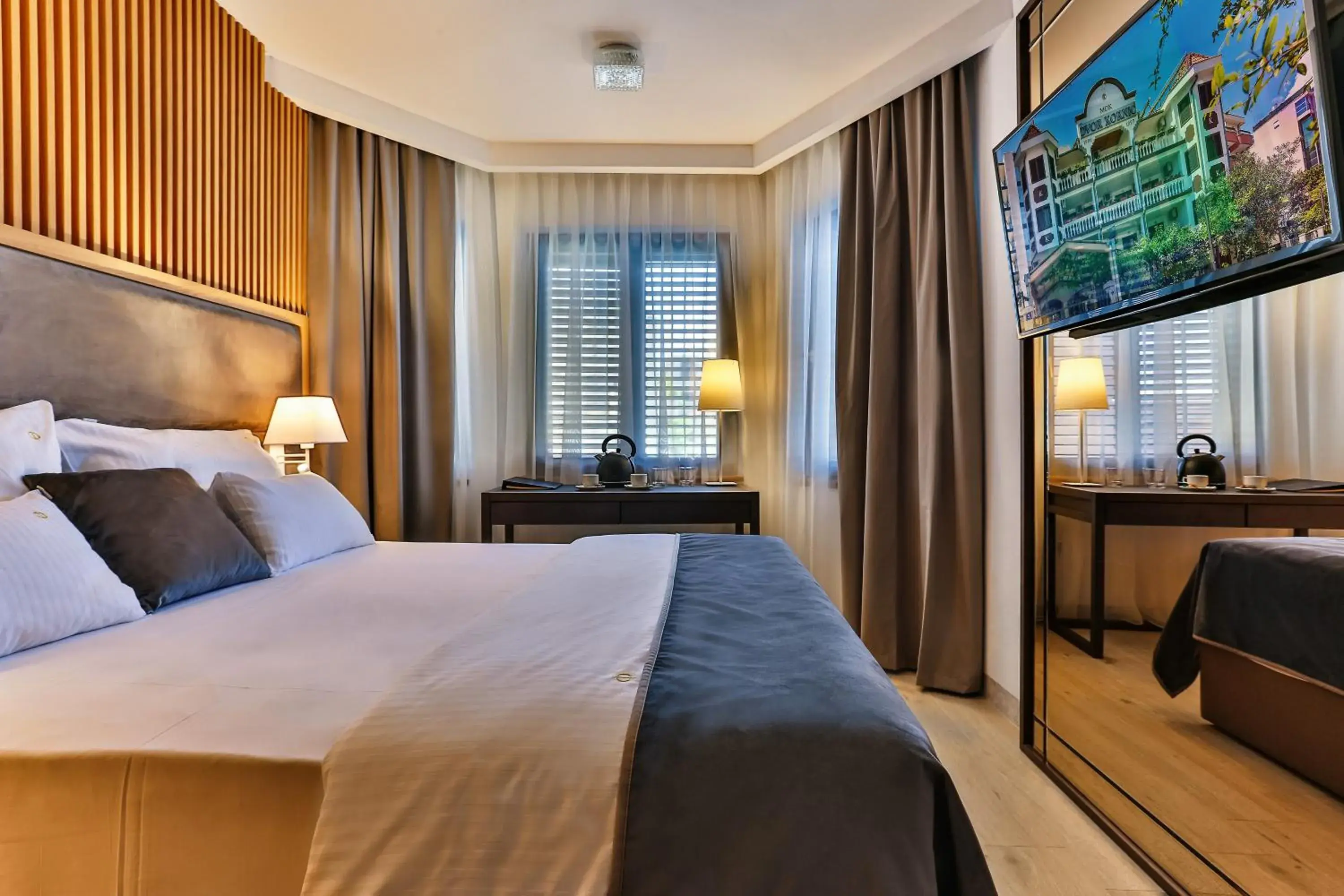 Photo of the whole room, Bed in Villa Dvor Kornic Photo of the whole room, Bed in Villa Dvor Kornic