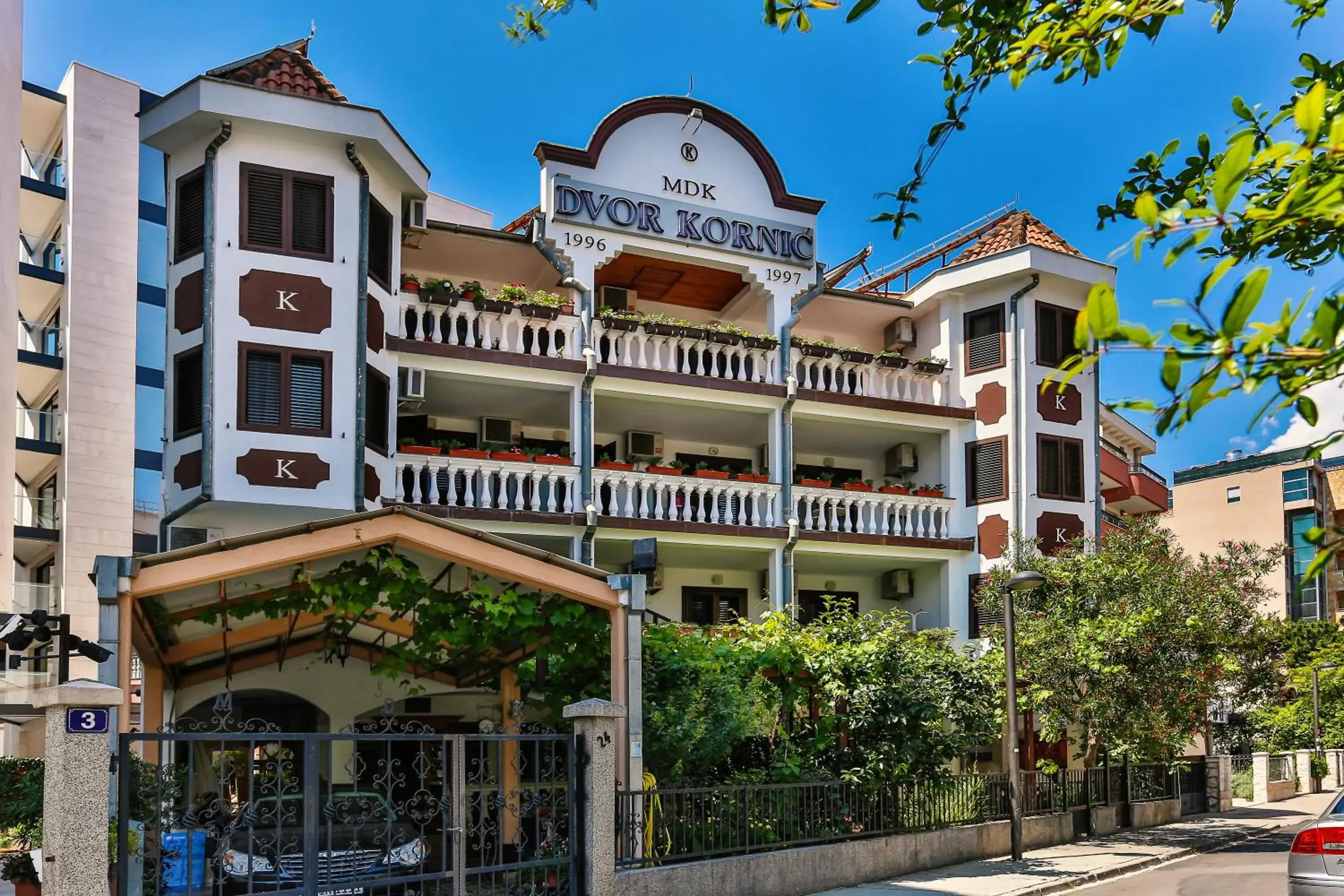 Property building in Villa Dvor Kornic Property building in Villa Dvor Kornic