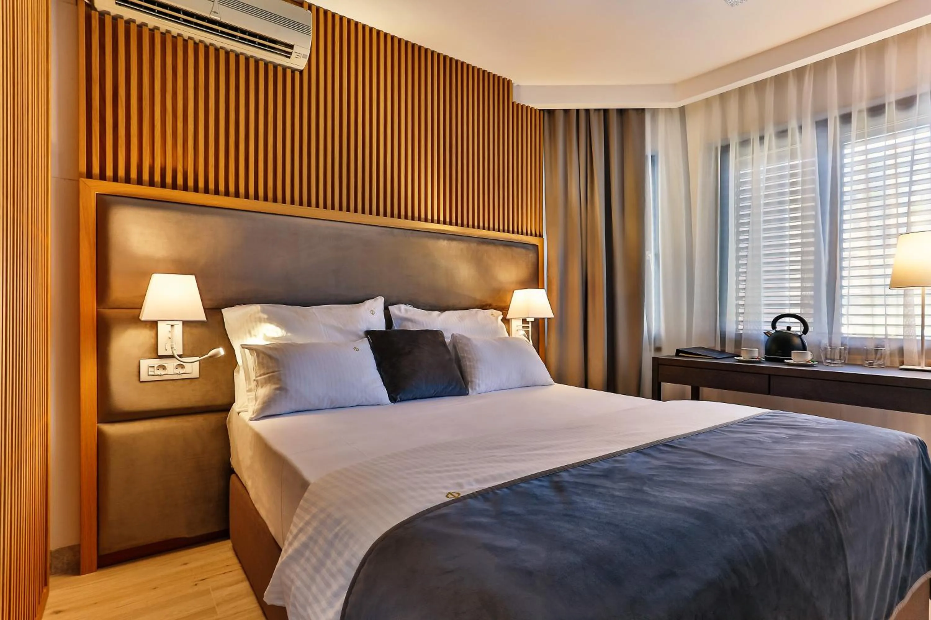 Bedroom, Bed in Villa Dvor Kornic