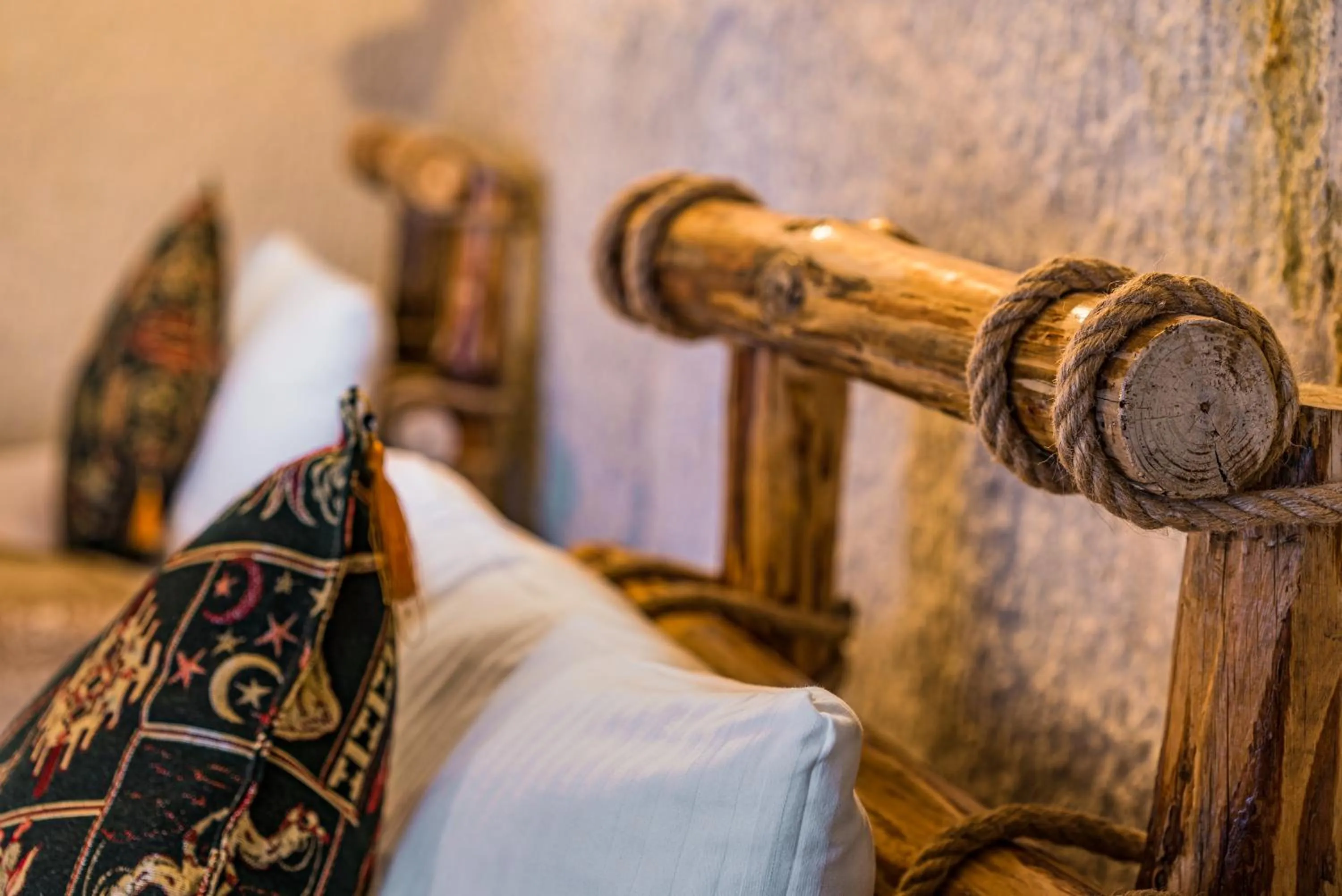 Decorative detail, Bed in Cappadocia Ennar Cave Swimming Pool Hot & SPA