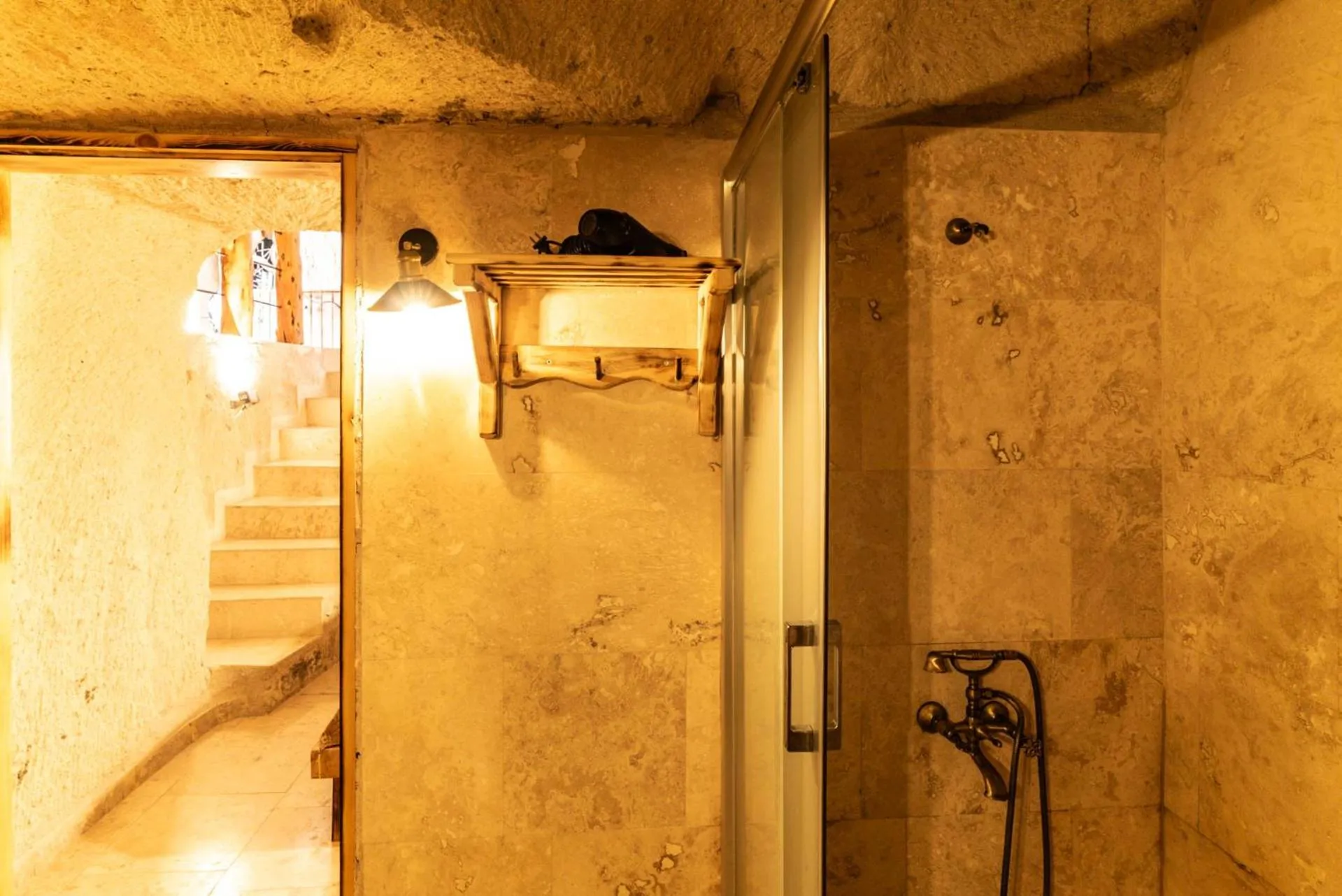 Bathroom in Cappadocia Ennar Cave Swimming Pool Hot & SPA
