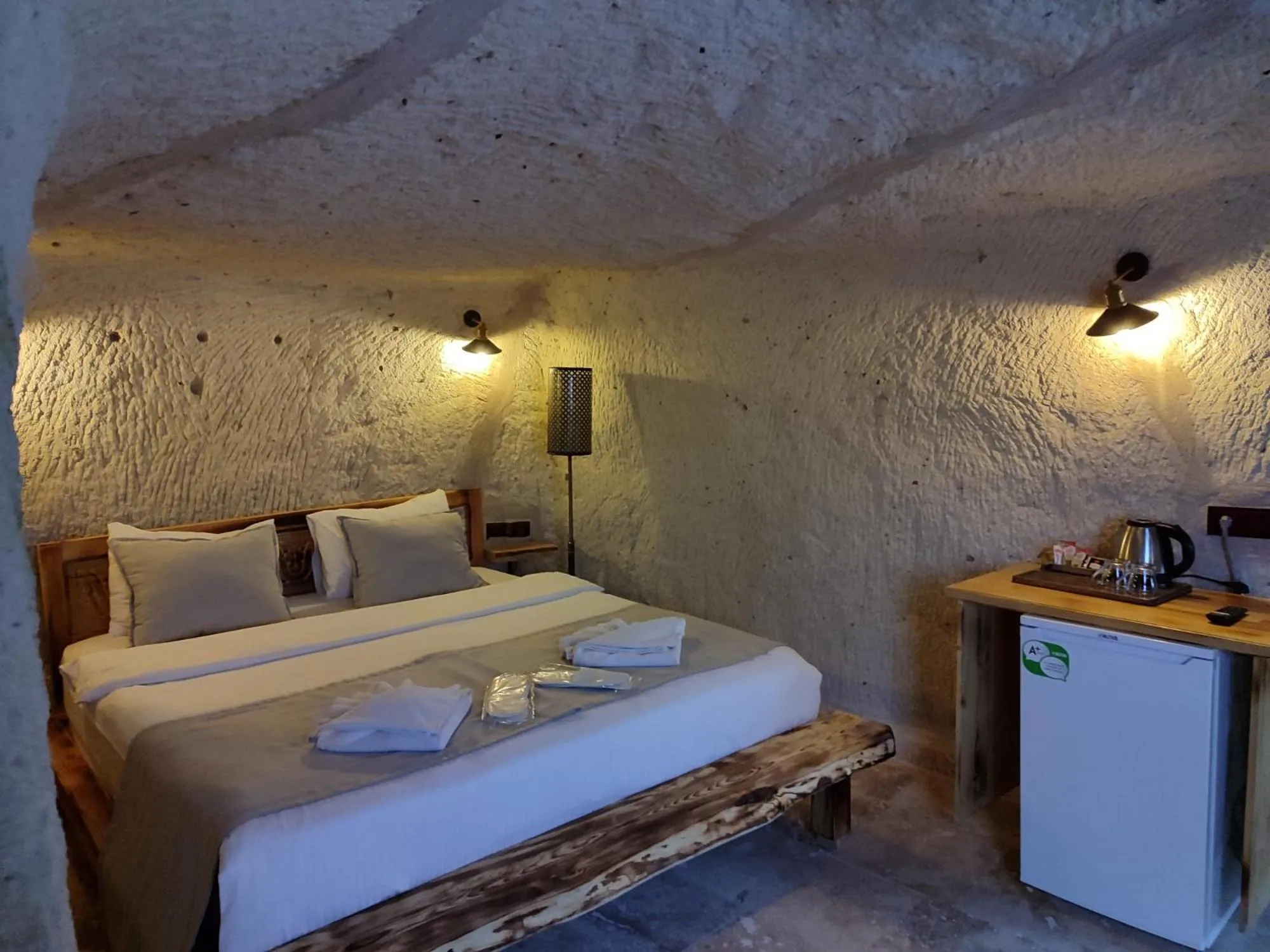 Bed in Cappadocia Ennar Cave Swimming Pool Hot & SPA