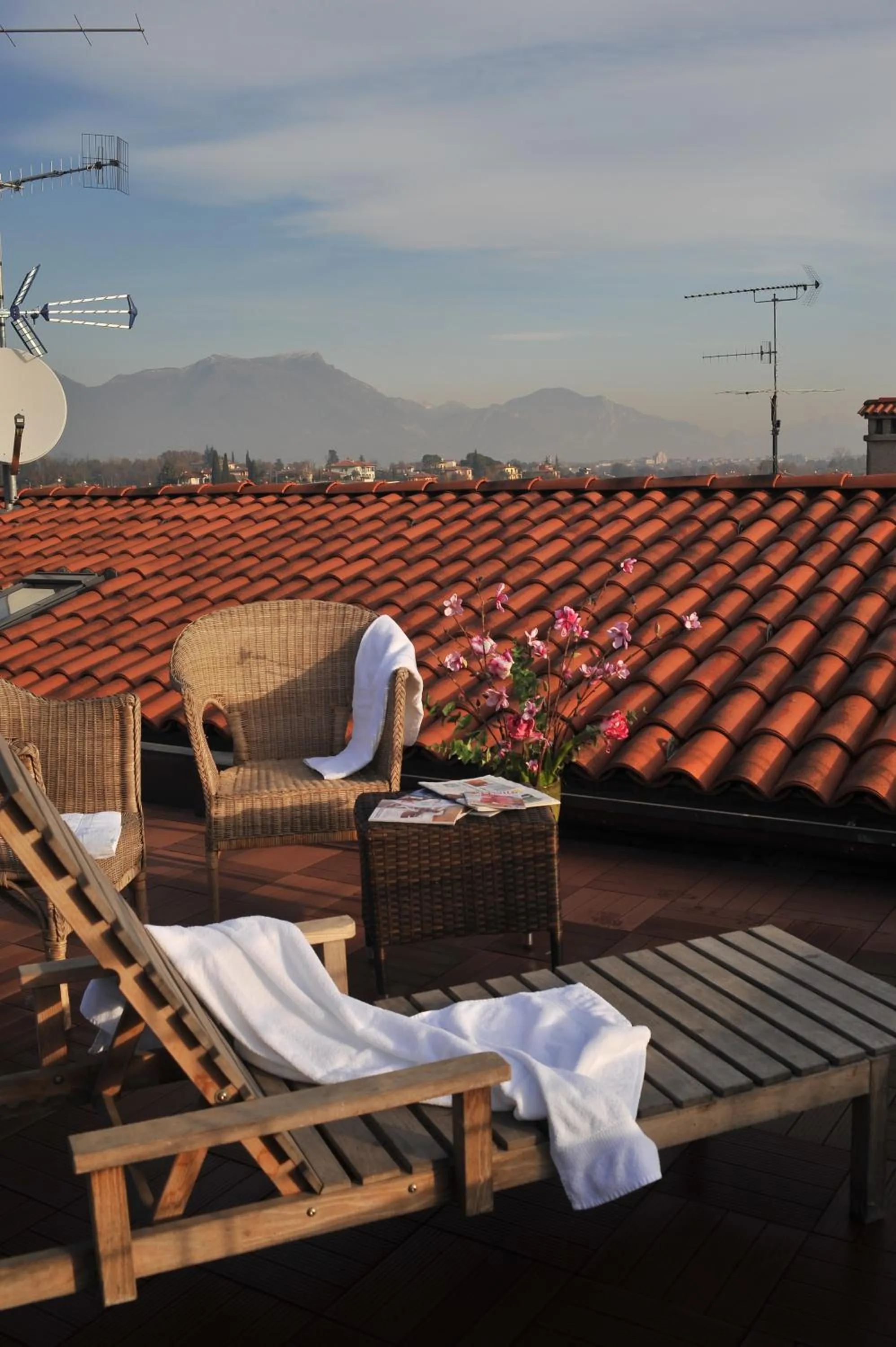 Balcony/Terrace in Bed & Breakfast Vieulif