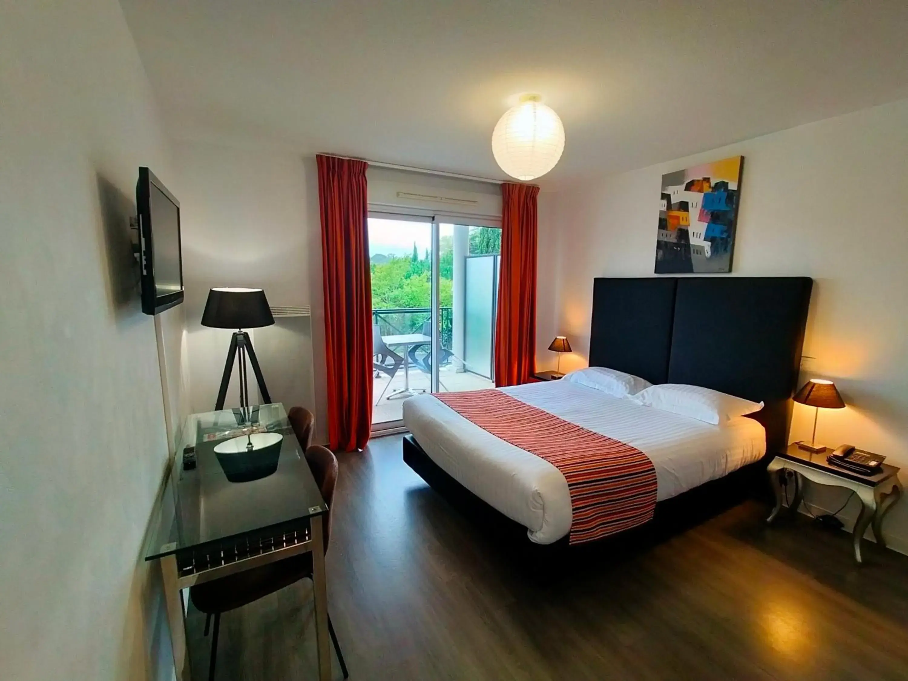 Balcony/Terrace, Bed in Adonis La Baule Balcony/Terrace, Bed in Adonis La Baule