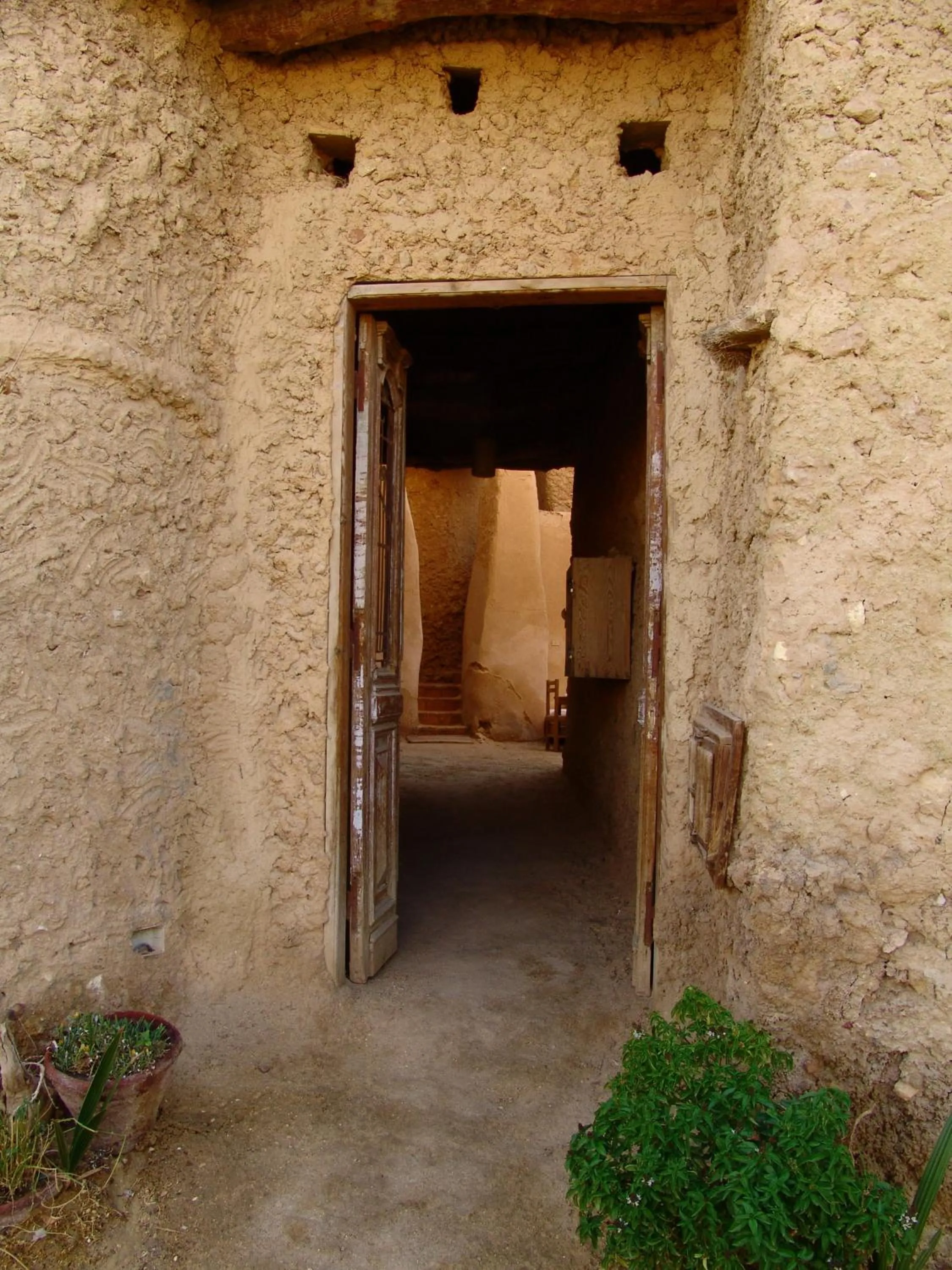 Patio in Albabenshal Lodge Siwa