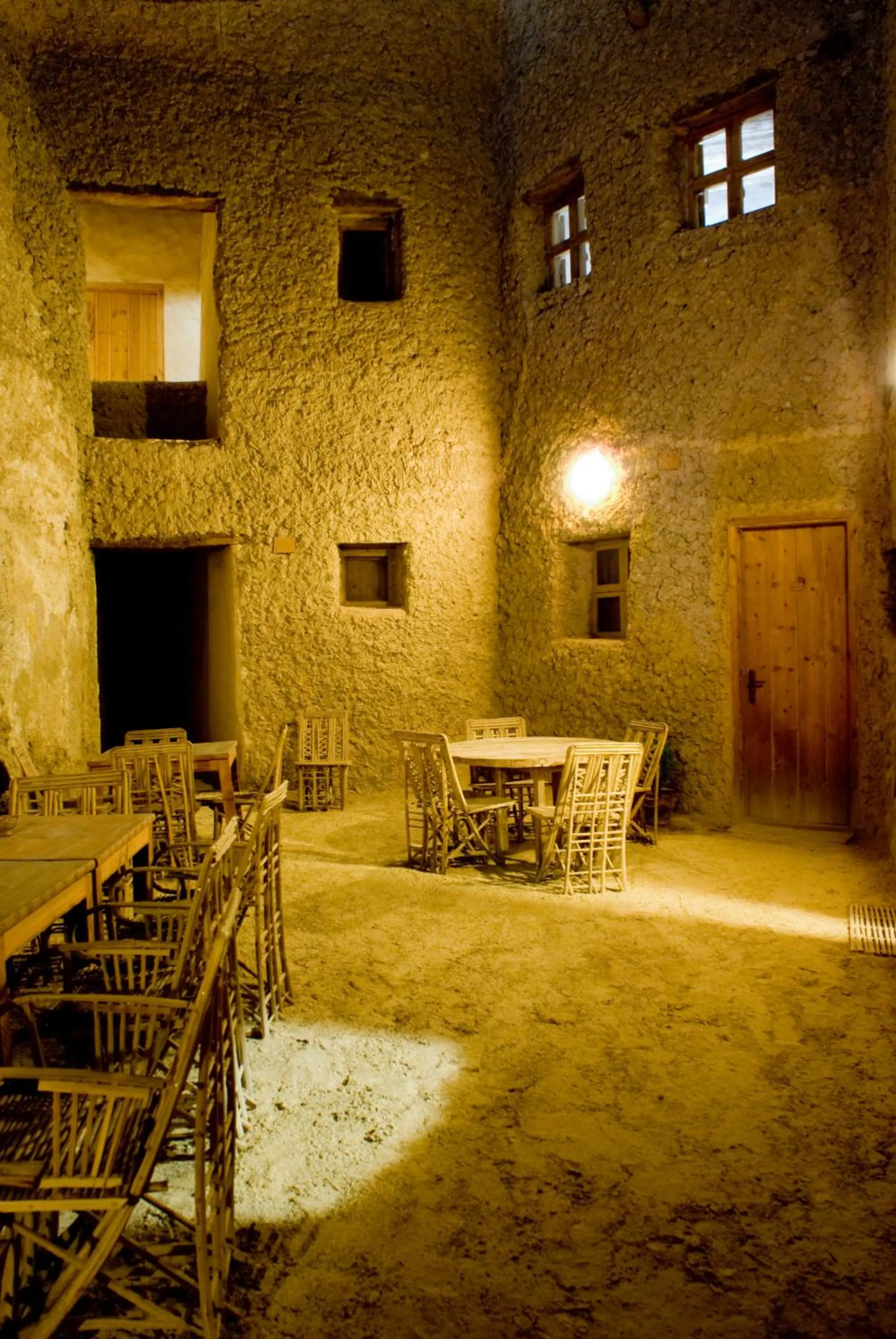 Dining area in Albabenshal Lodge Siwa