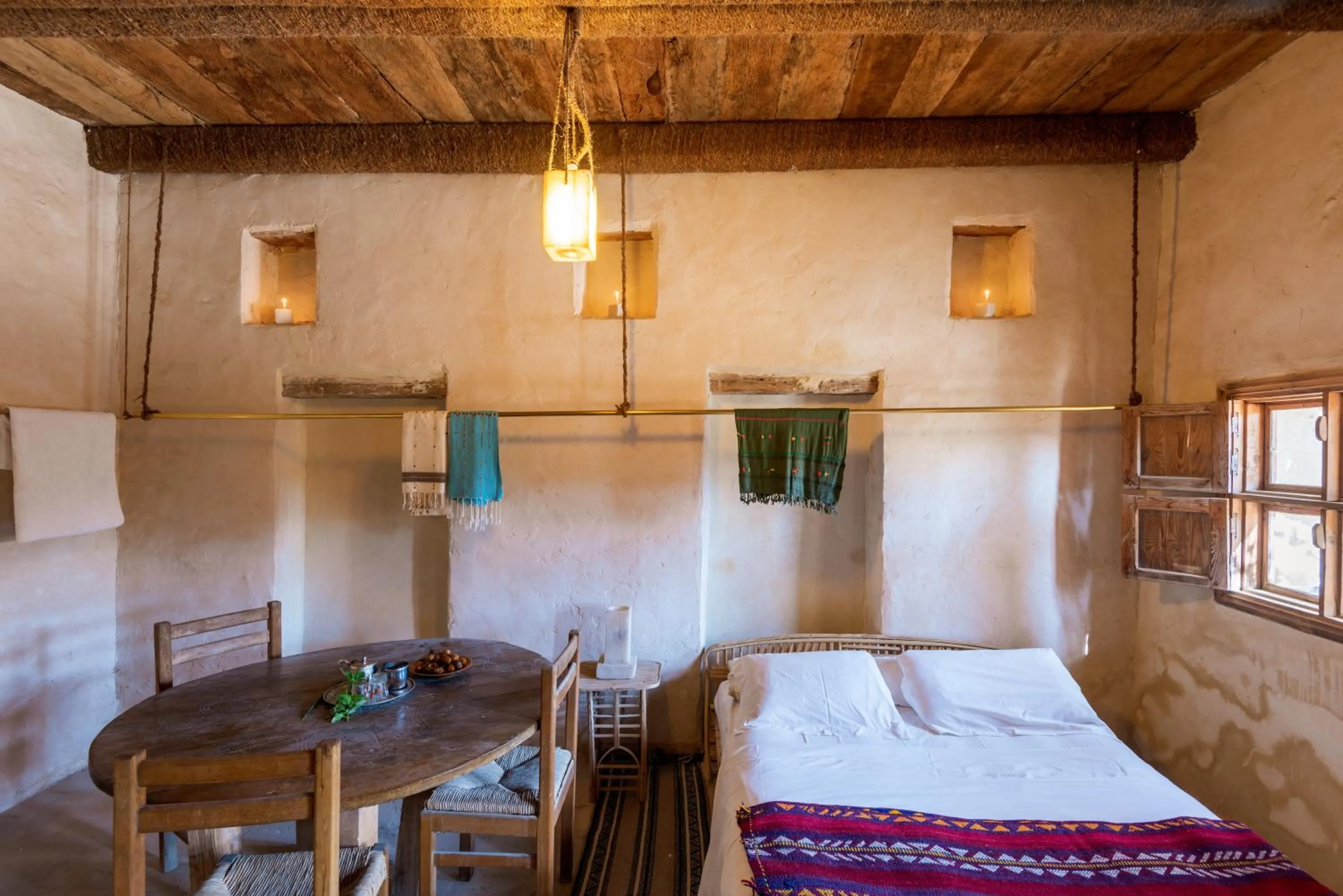 Bed in Albabenshal Lodge Siwa