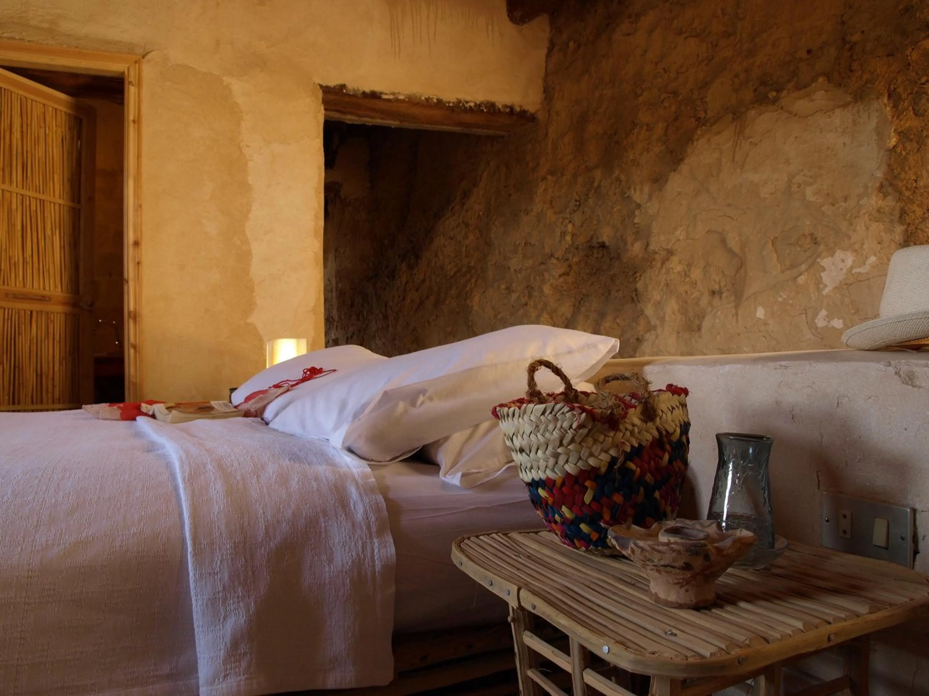 Bed in Albabenshal Lodge Siwa