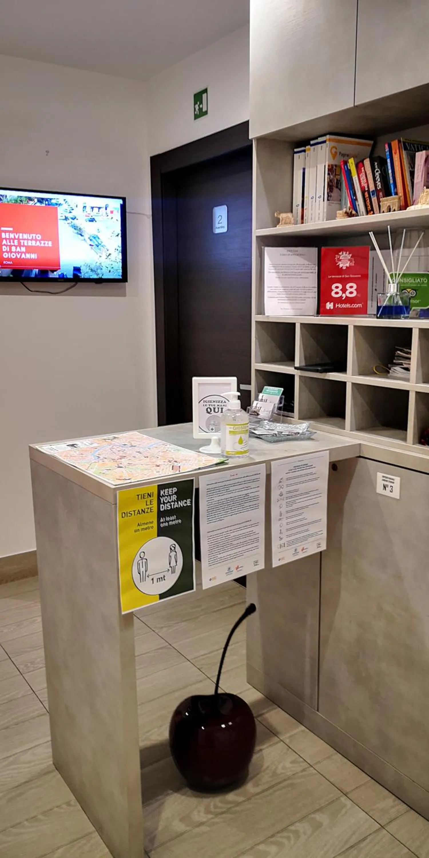 Lobby or reception in Le Terrazze di San Giovanni