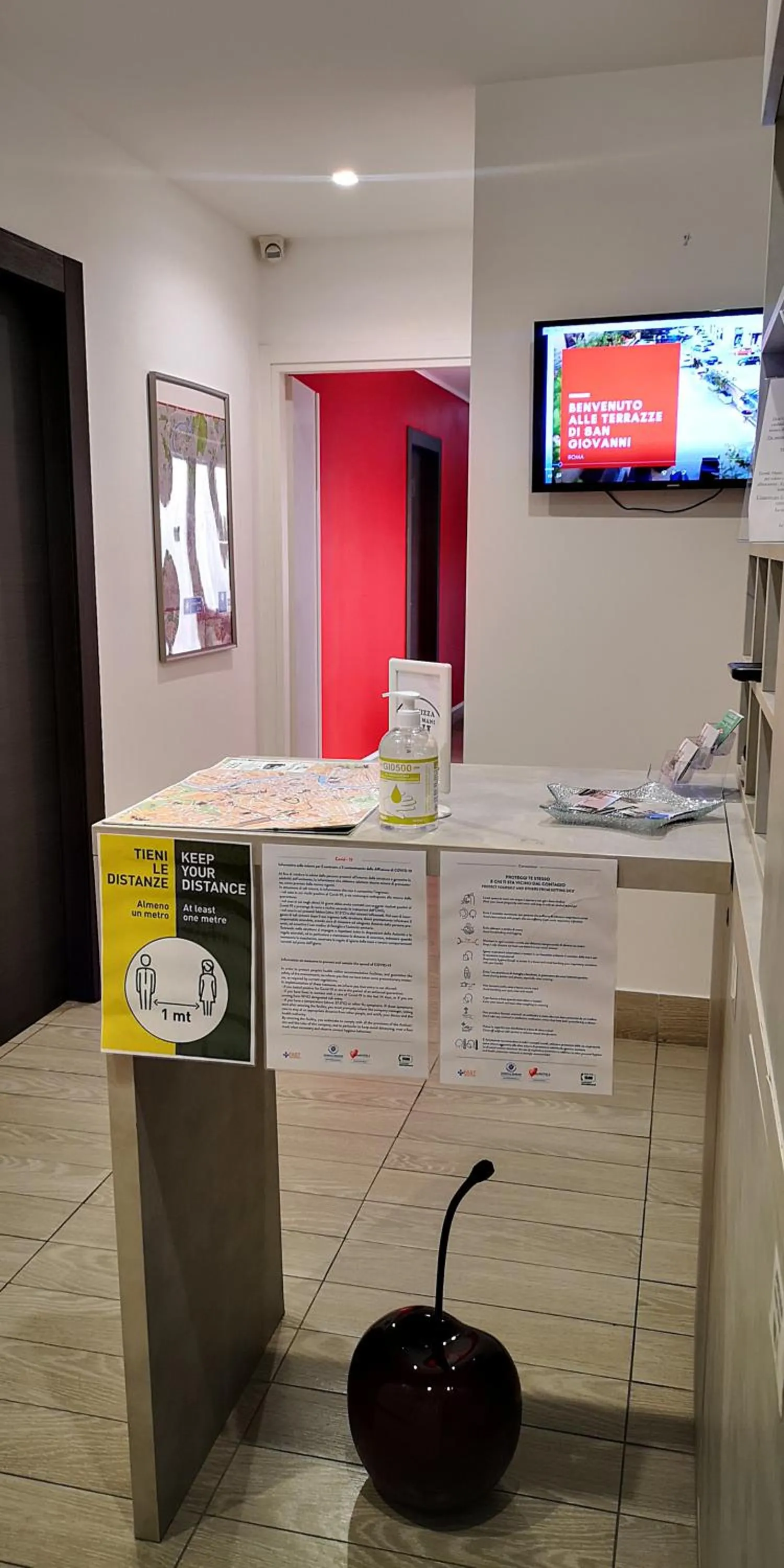 Lobby or reception in Le Terrazze di San Giovanni