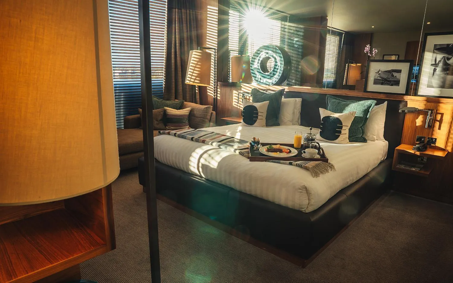 Bedroom, Bed in Aviator Hampshire