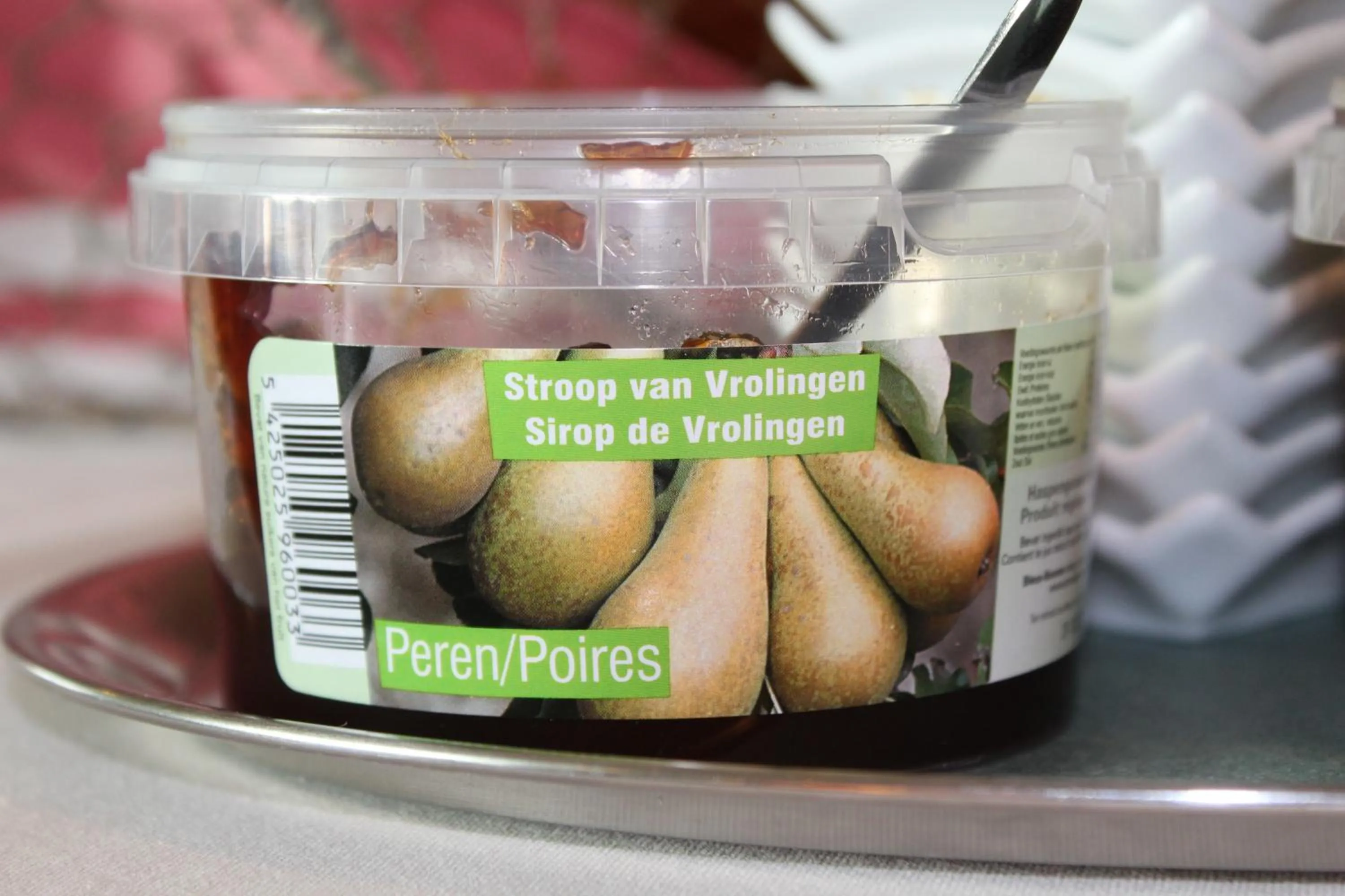 Food close-up in B&B De Vroling