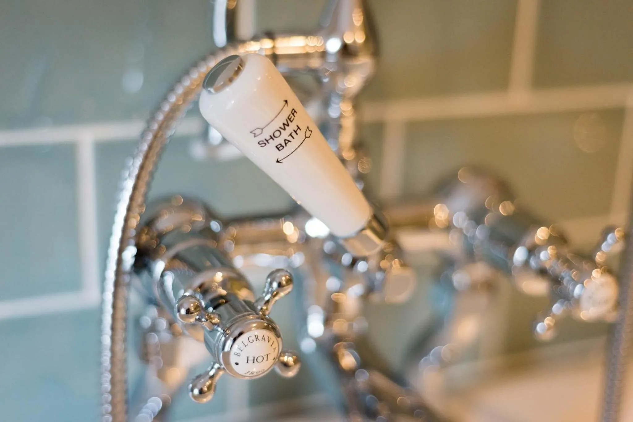 Bathroom in The Horse and Farrier Inn and The Salutation Inn Threlkeld Keswick
