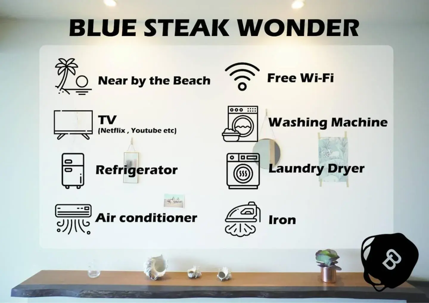 Photo of the whole room in Blue Steak Wonder Nagahama Photo of the whole room in Blue Steak Wonder Nagahama