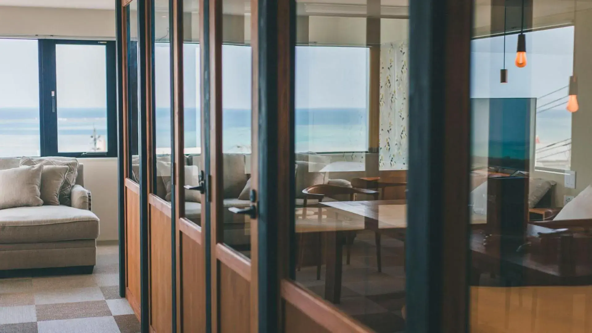 Sea view in Blue Steak Wonder Nagahama Sea view in Blue Steak Wonder Nagahama