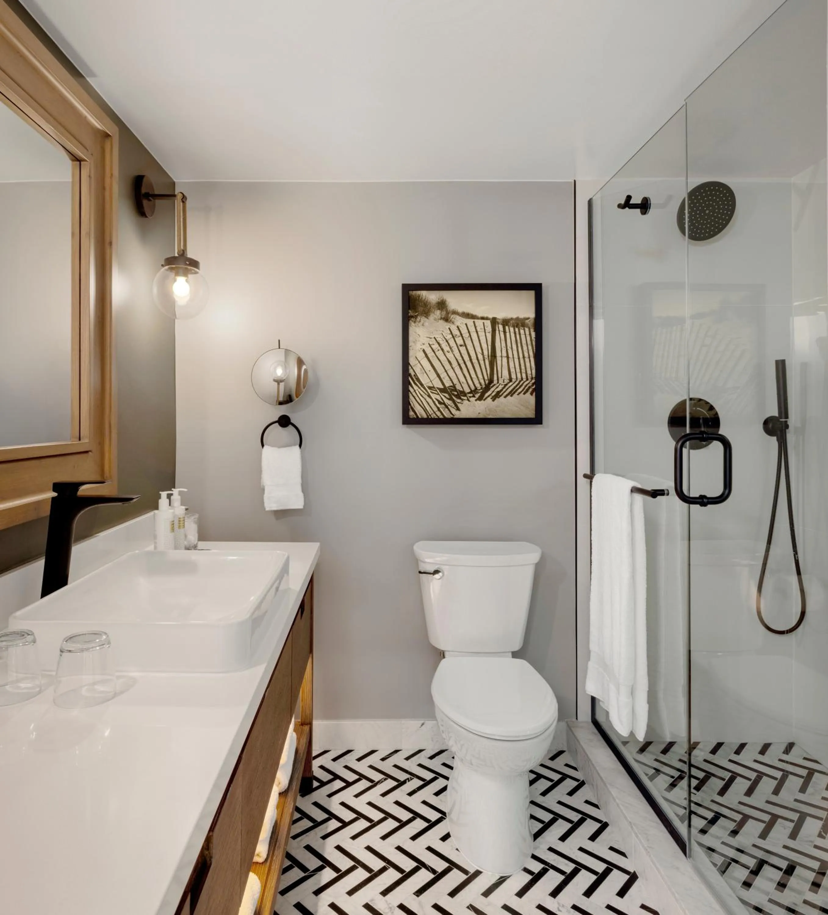 Bathroom in Newport Harbor Island Resort