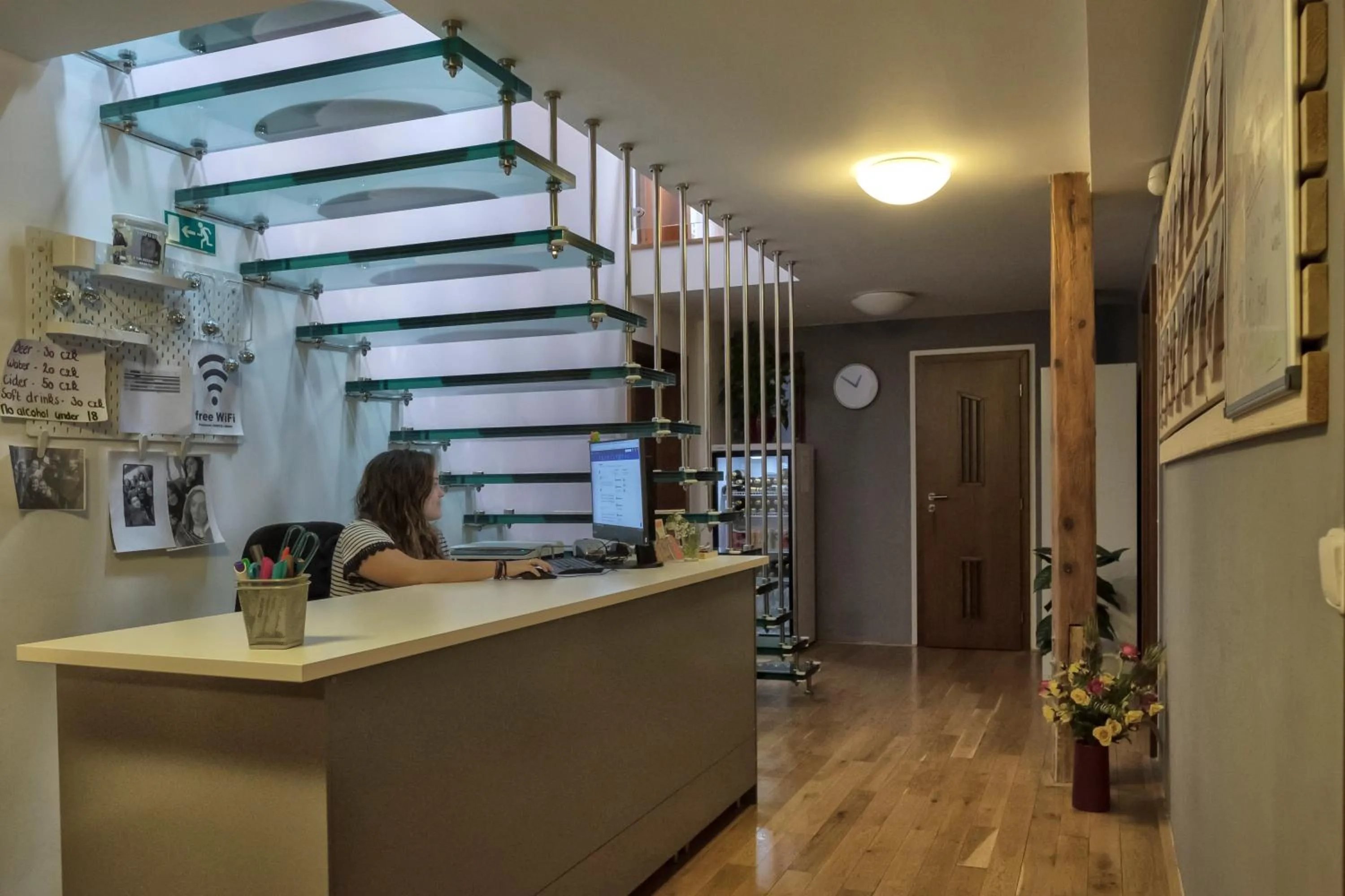 Lobby or reception in Onefam Míru