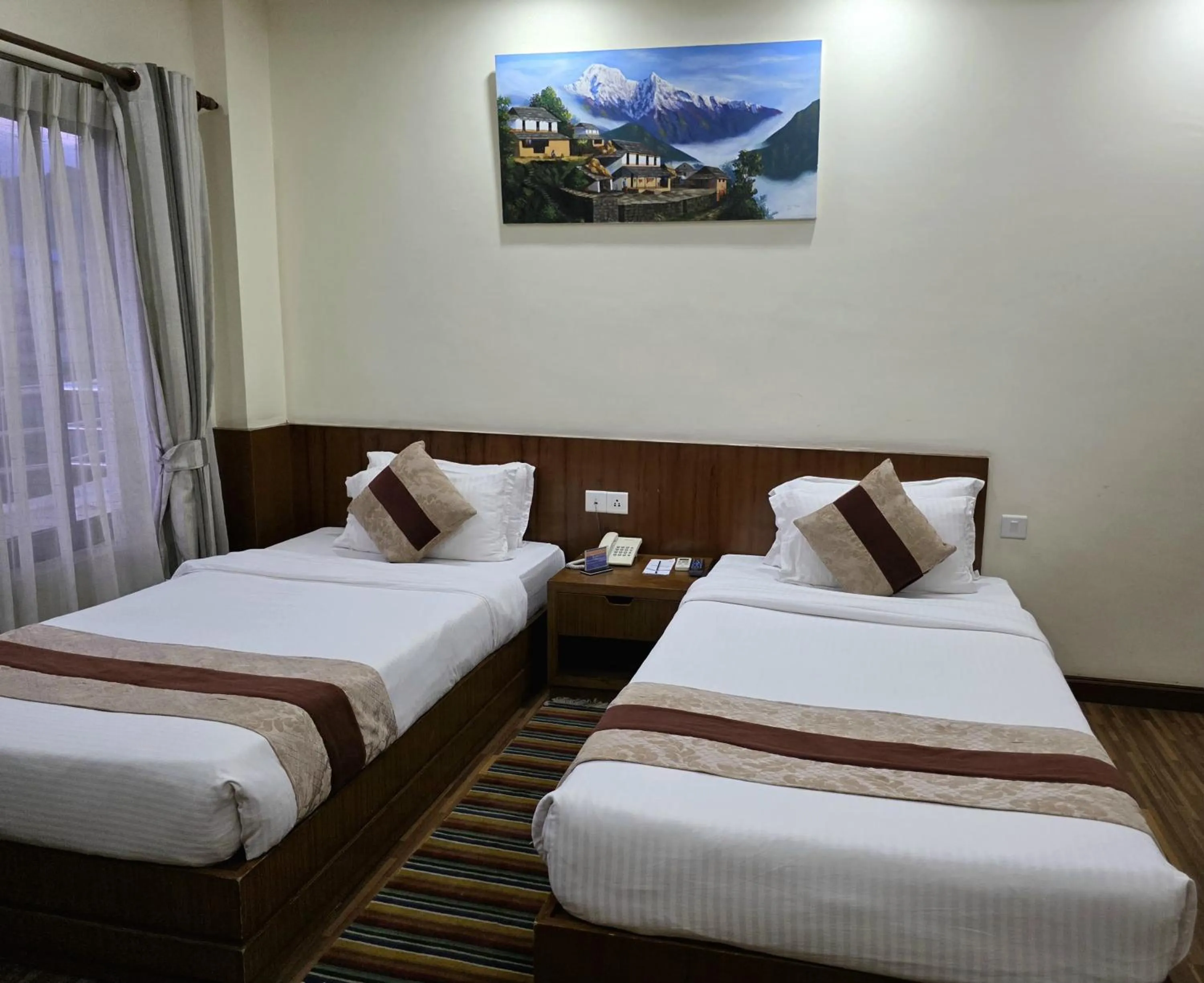 Bed in Hotel Water Tower