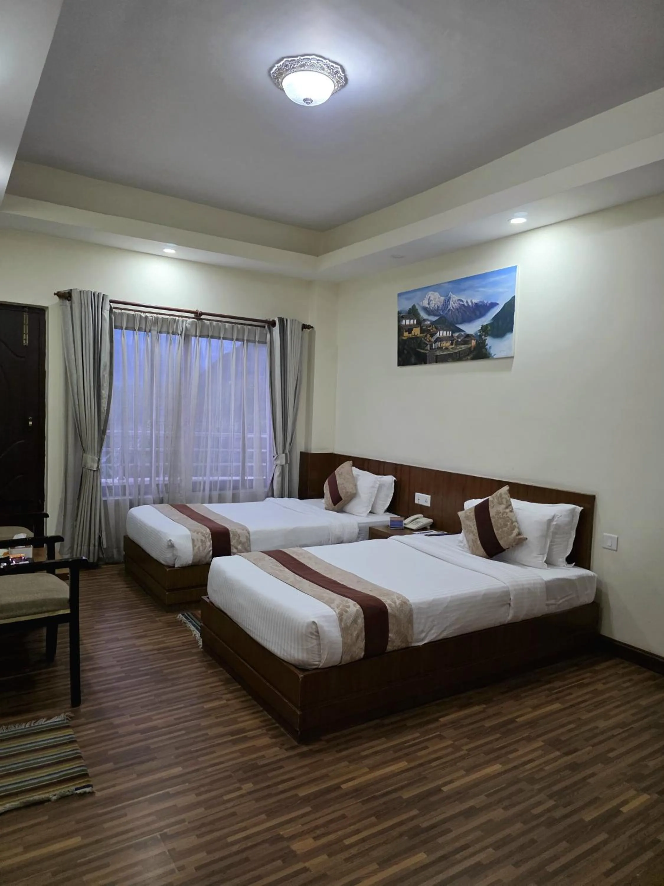 Bed in Hotel Water Tower