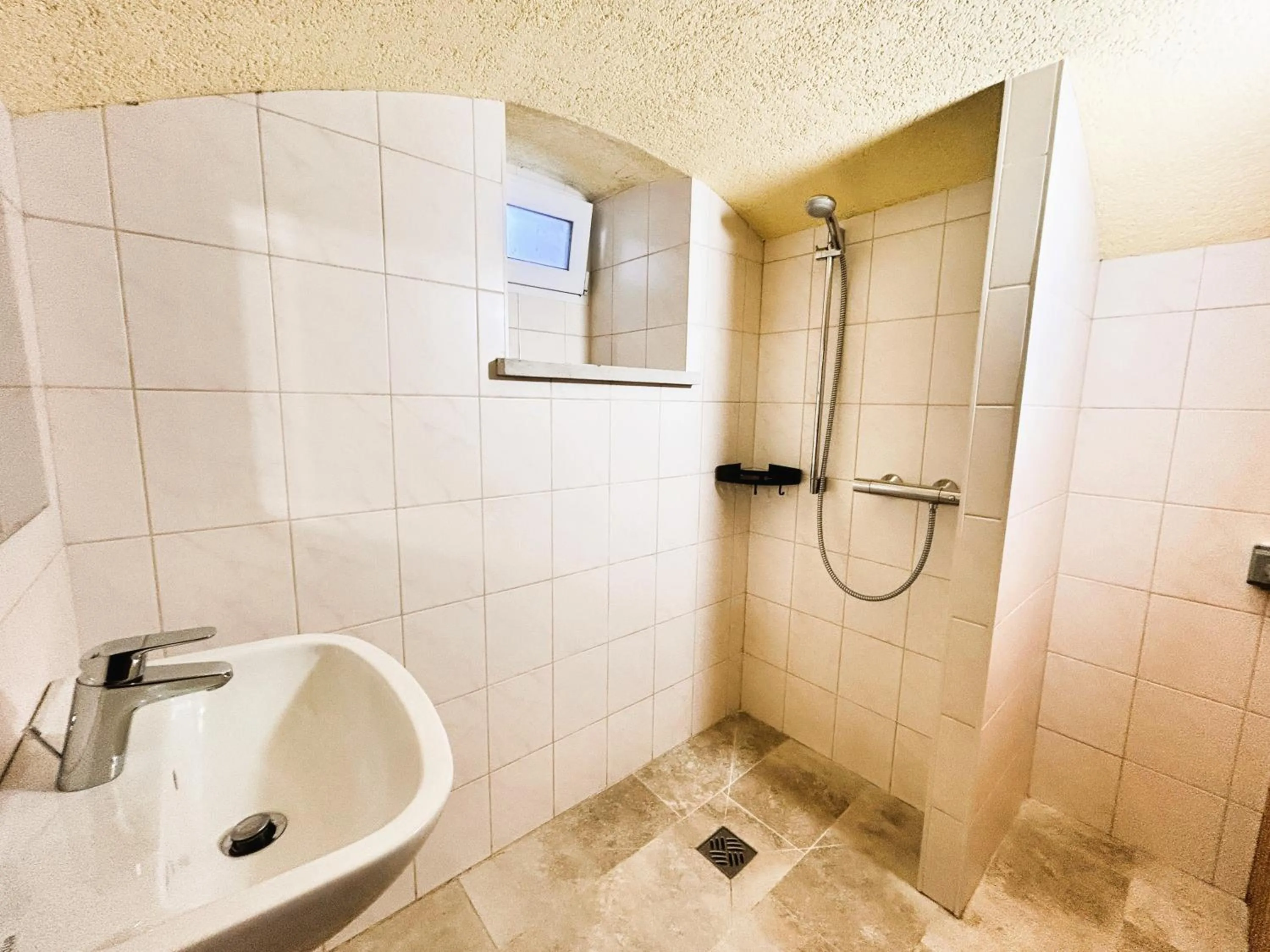 Shower in Ferienhaus Landeskrone für 10 Personen mit Sauna, Terrasse, inkl Parkplatz in Dresden