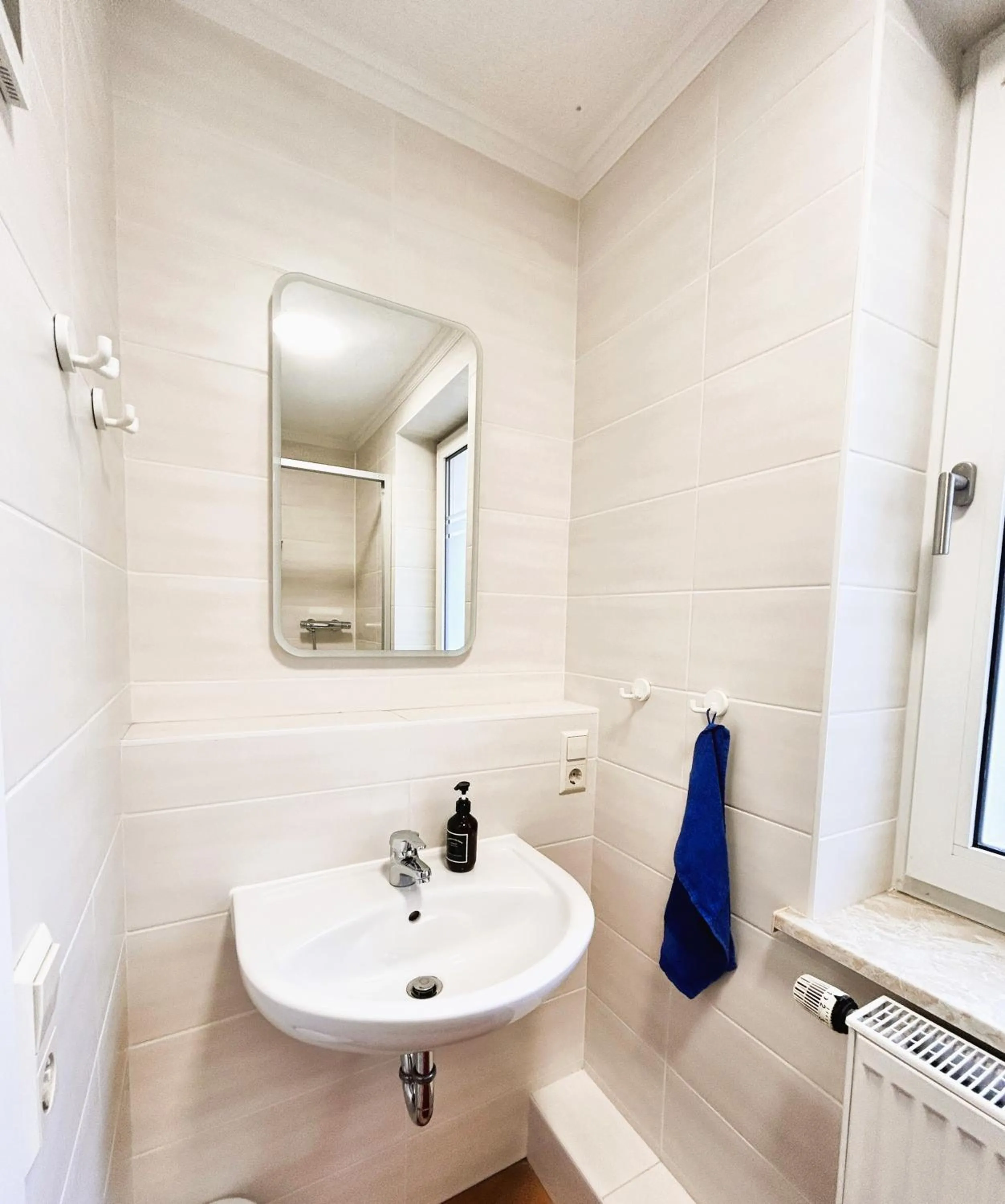 Shower in Ferienhaus Landeskrone für 10 Personen mit Sauna, Terrasse, inkl Parkplatz in Dresden
