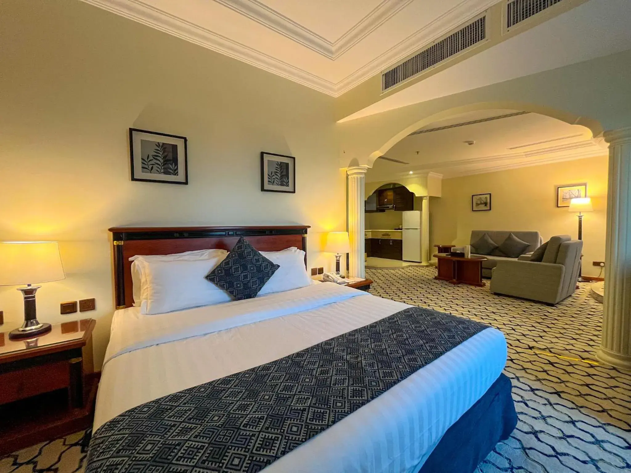 Bed in Crown Tower Hotel Bed in Crown Tower Hotel