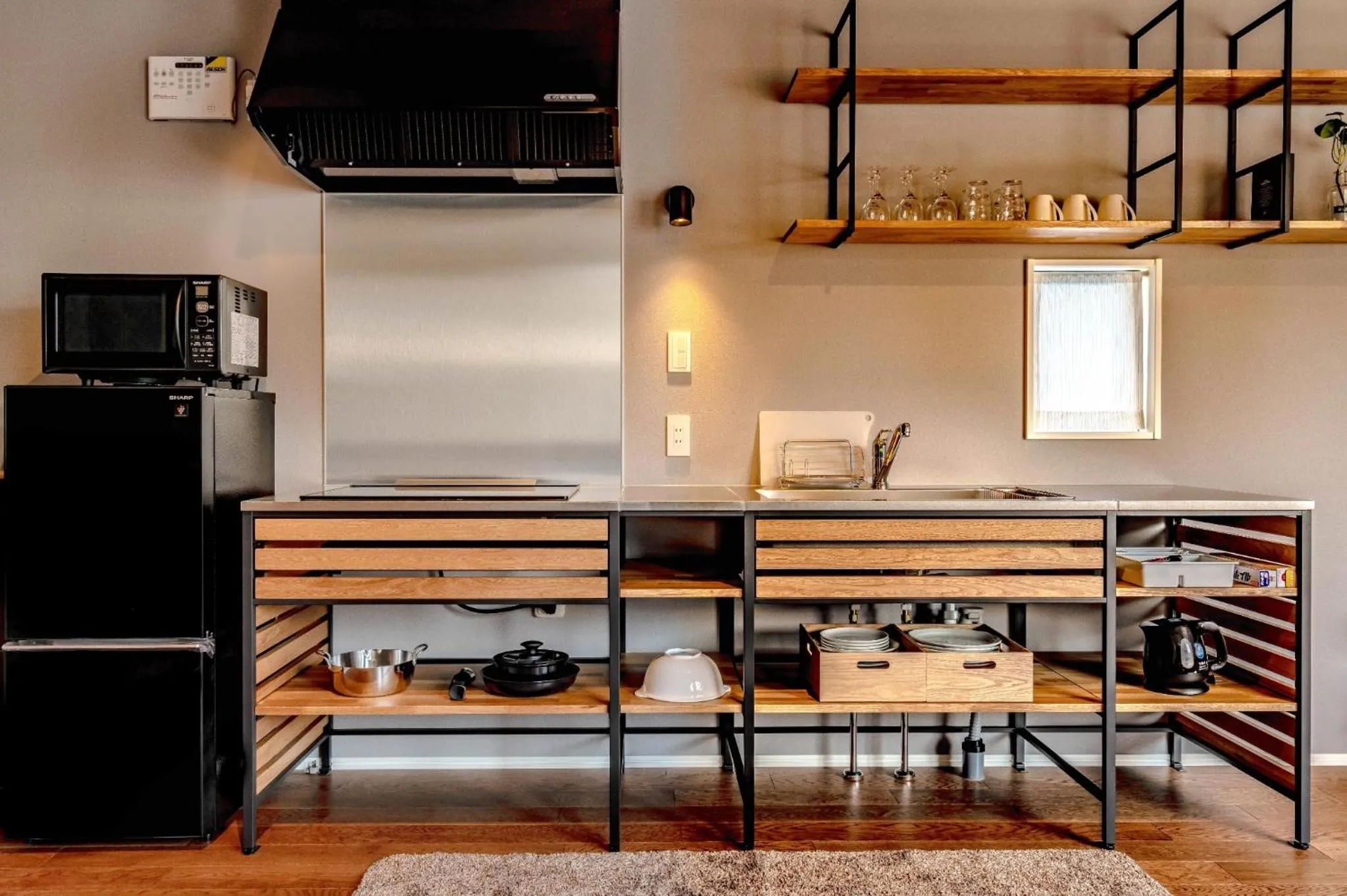 Kitchen or kitchenette in Rakuten STAY HOUSE x WILL STYLE Hachimanbori