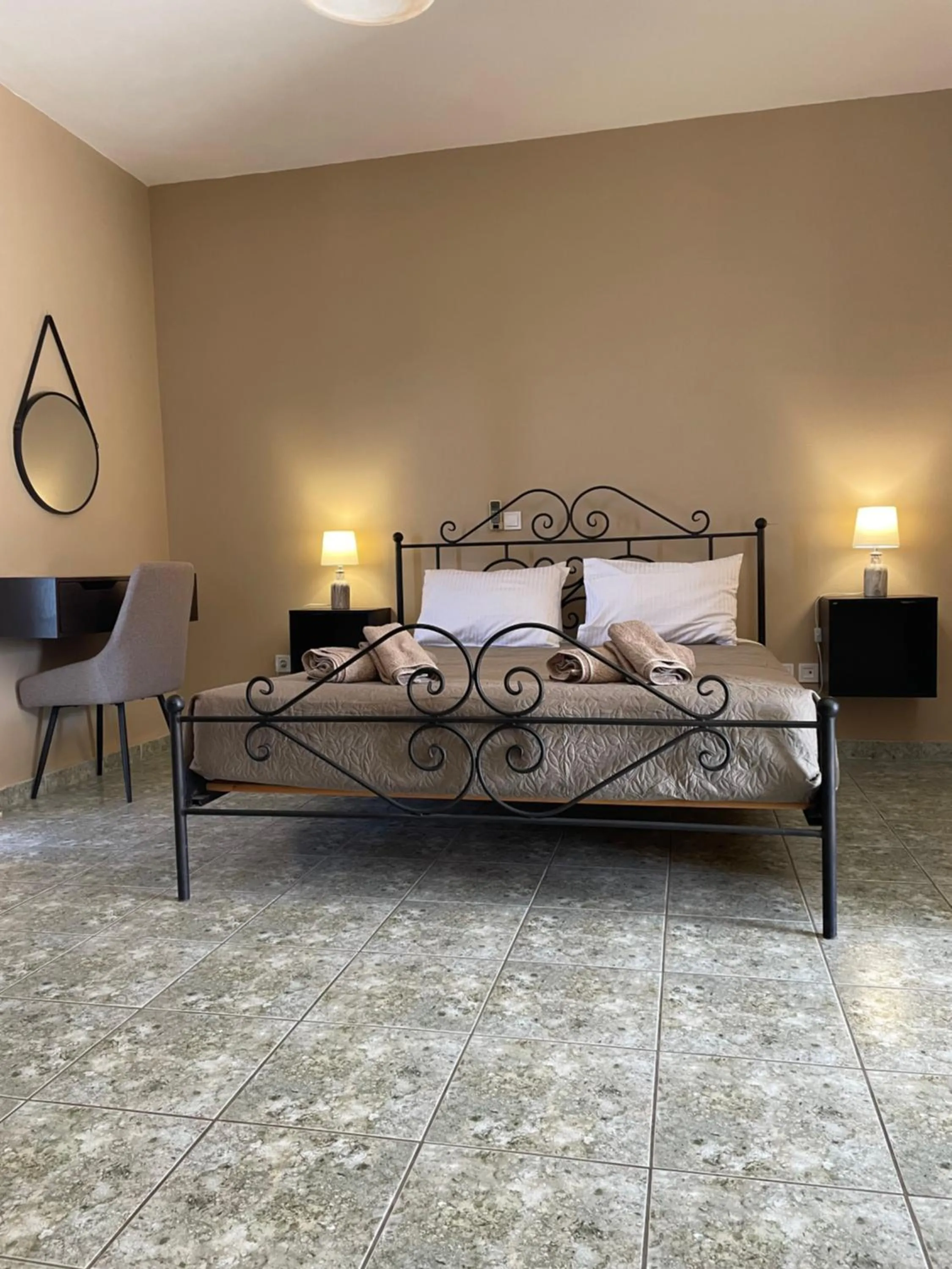 Bed in Maria Anastasia Studios