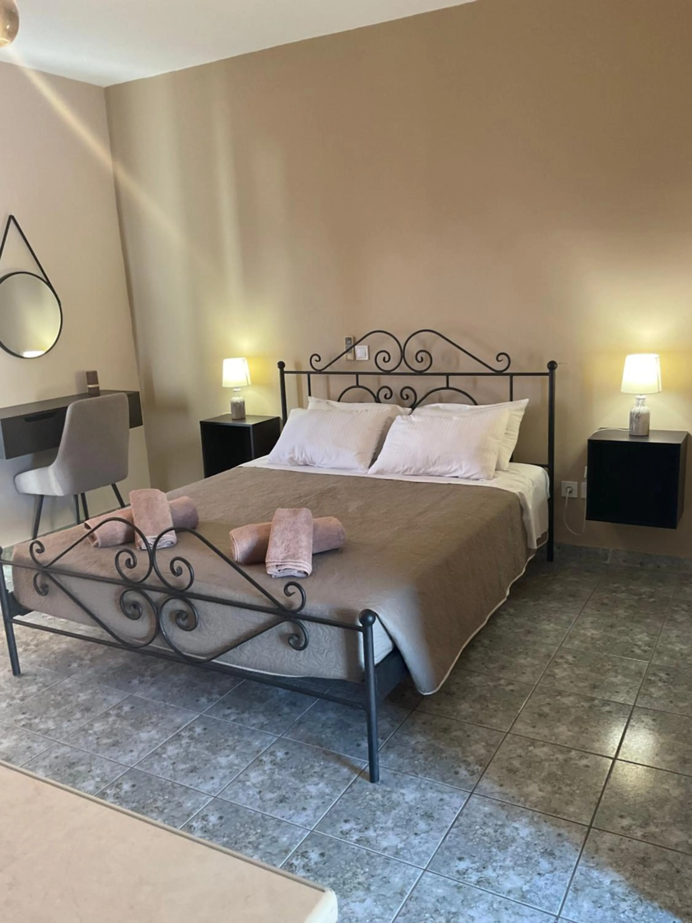 Bed in Maria Anastasia Studios