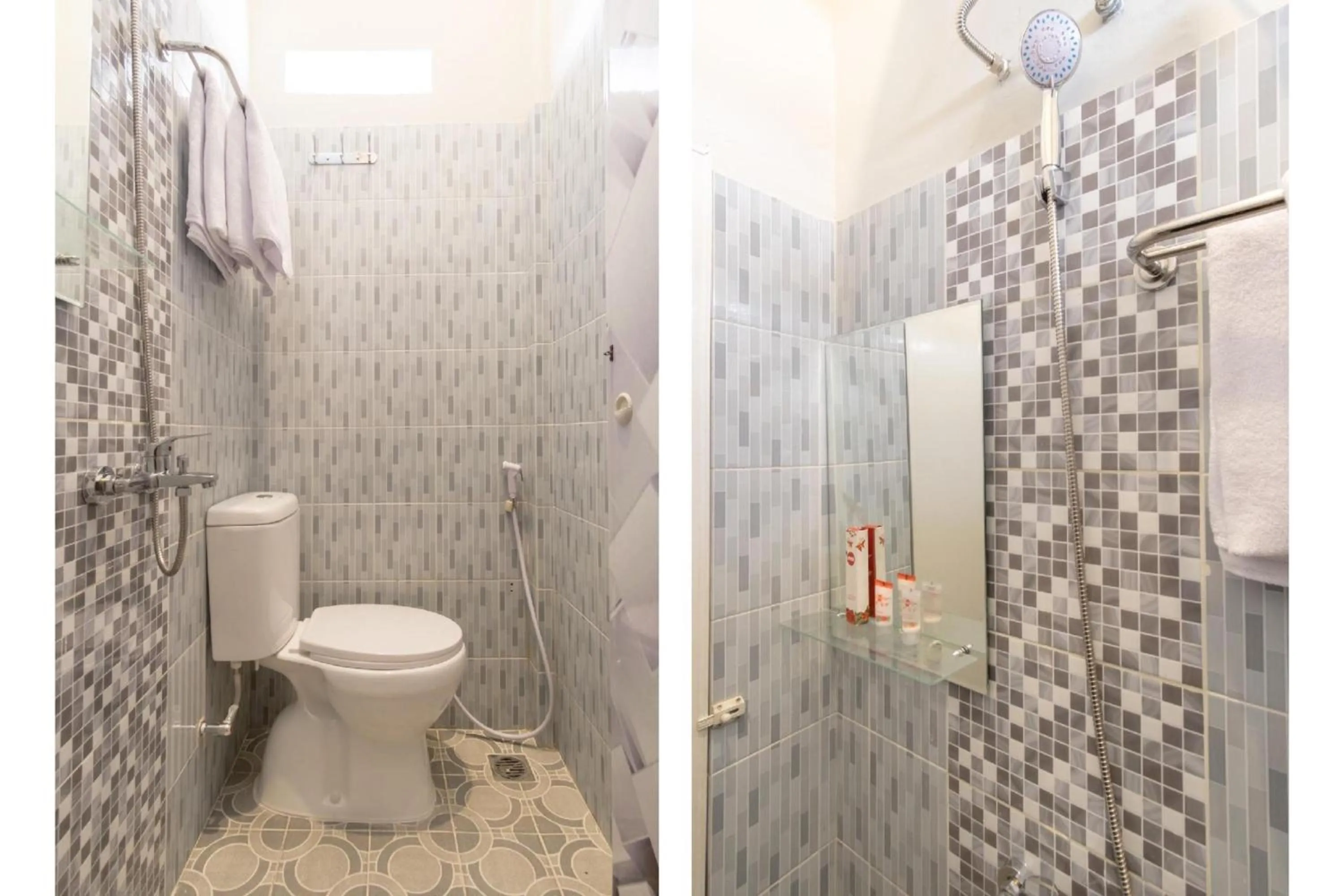 Bathroom in Hotel O Aljadid Near Masjid Raya Al Mashun Sm Raja Medan