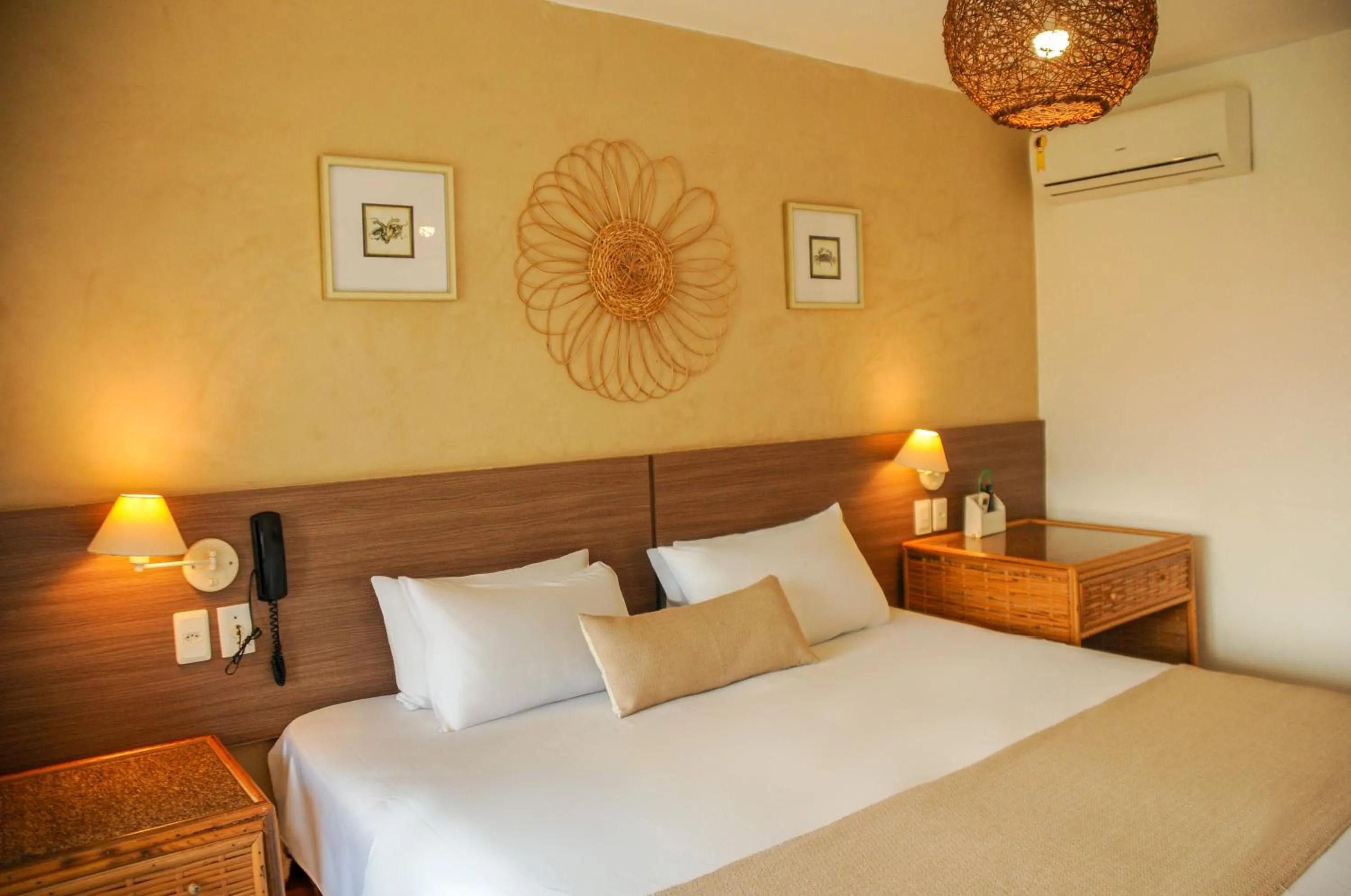 Bed in Samba Villa da Praia