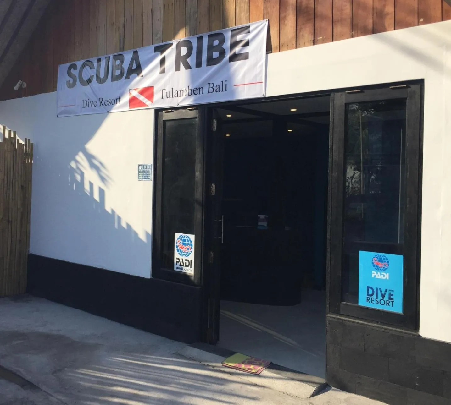 Property building in Scuba Tribe Bali dive-resort