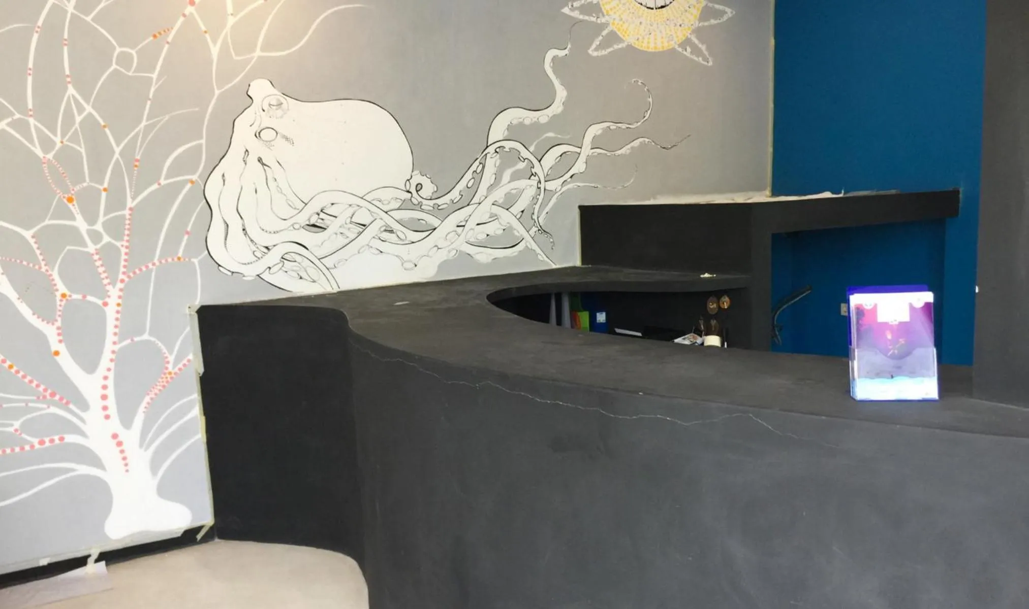 Lobby or reception in Scuba Tribe Bali dive-resort