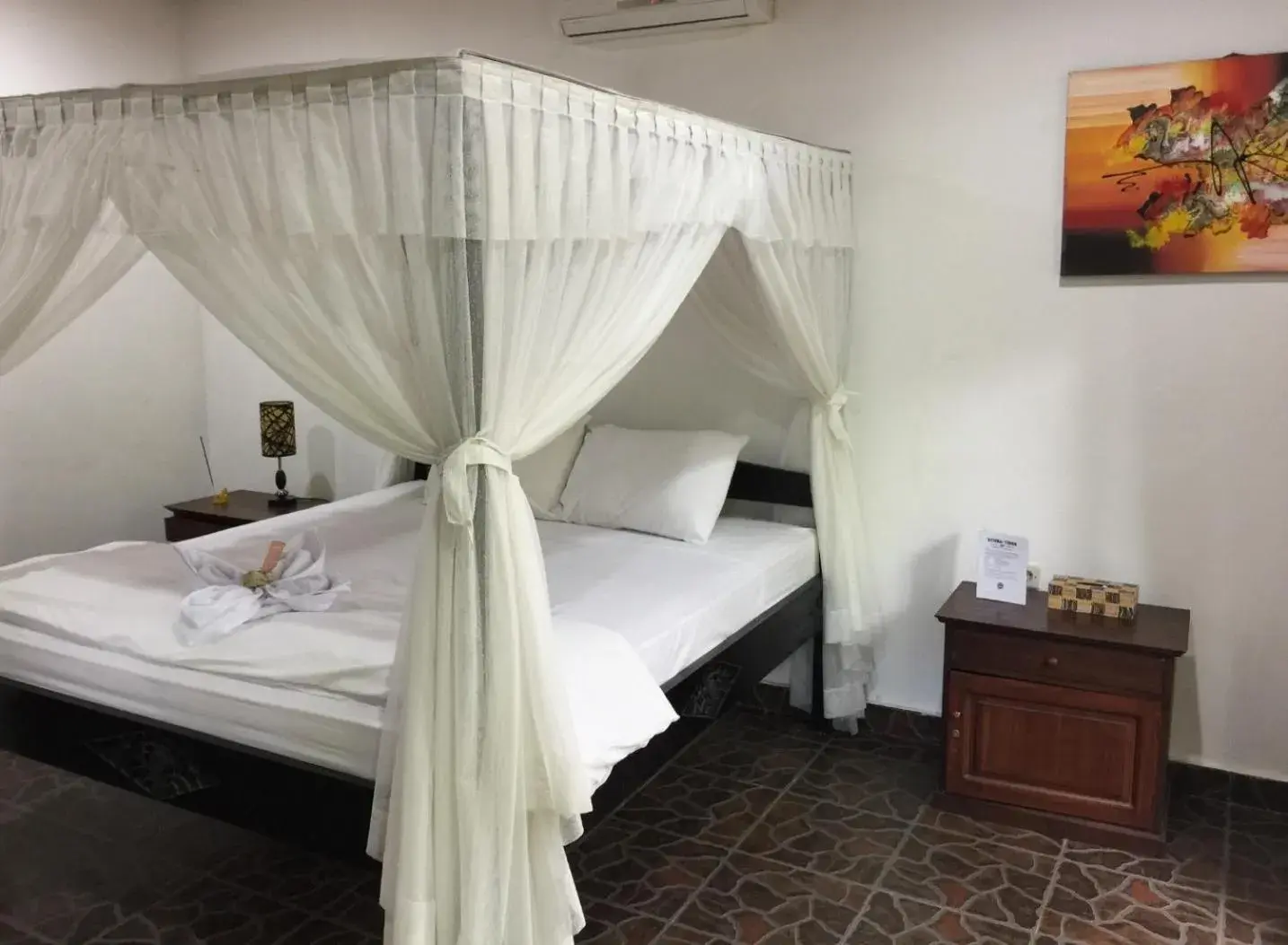 Bedroom, Bed in Scuba Tribe Bali dive-resort Bedroom, Bed in Scuba Tribe Bali dive-resort