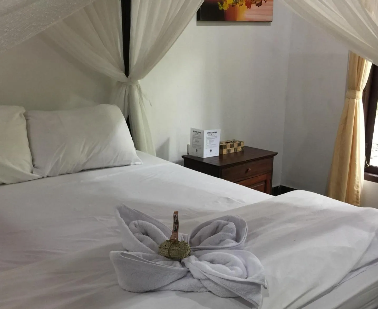 Bedroom, Bed in Scuba Tribe Bali dive-resort