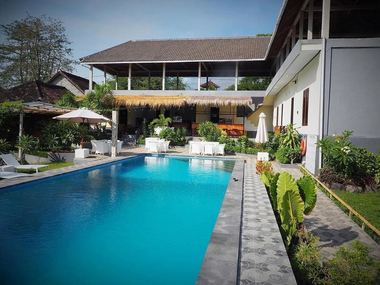 Property building in Scuba Tribe Bali dive-resort