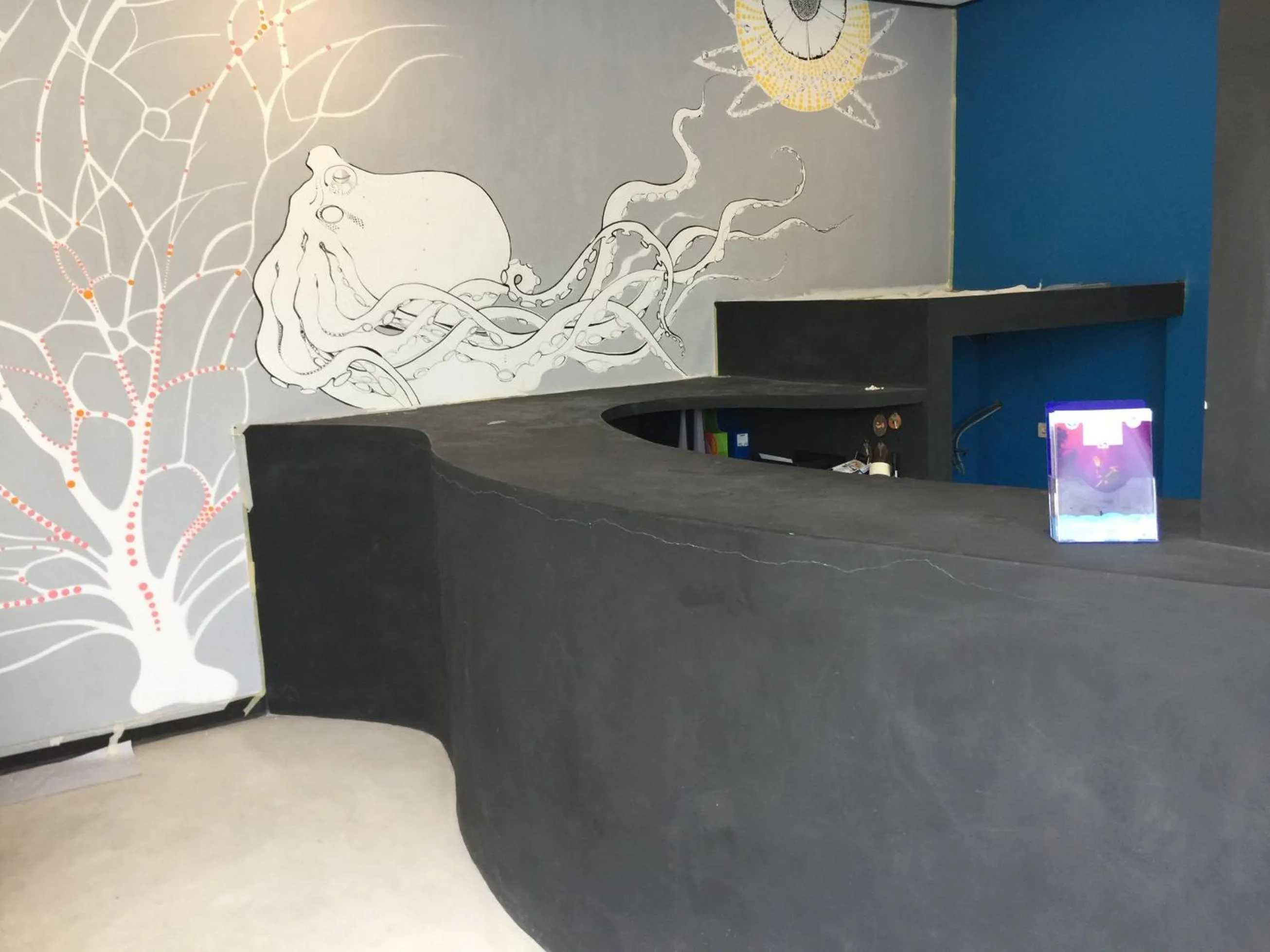 Lobby or reception in Scuba Tribe Bali dive-resort