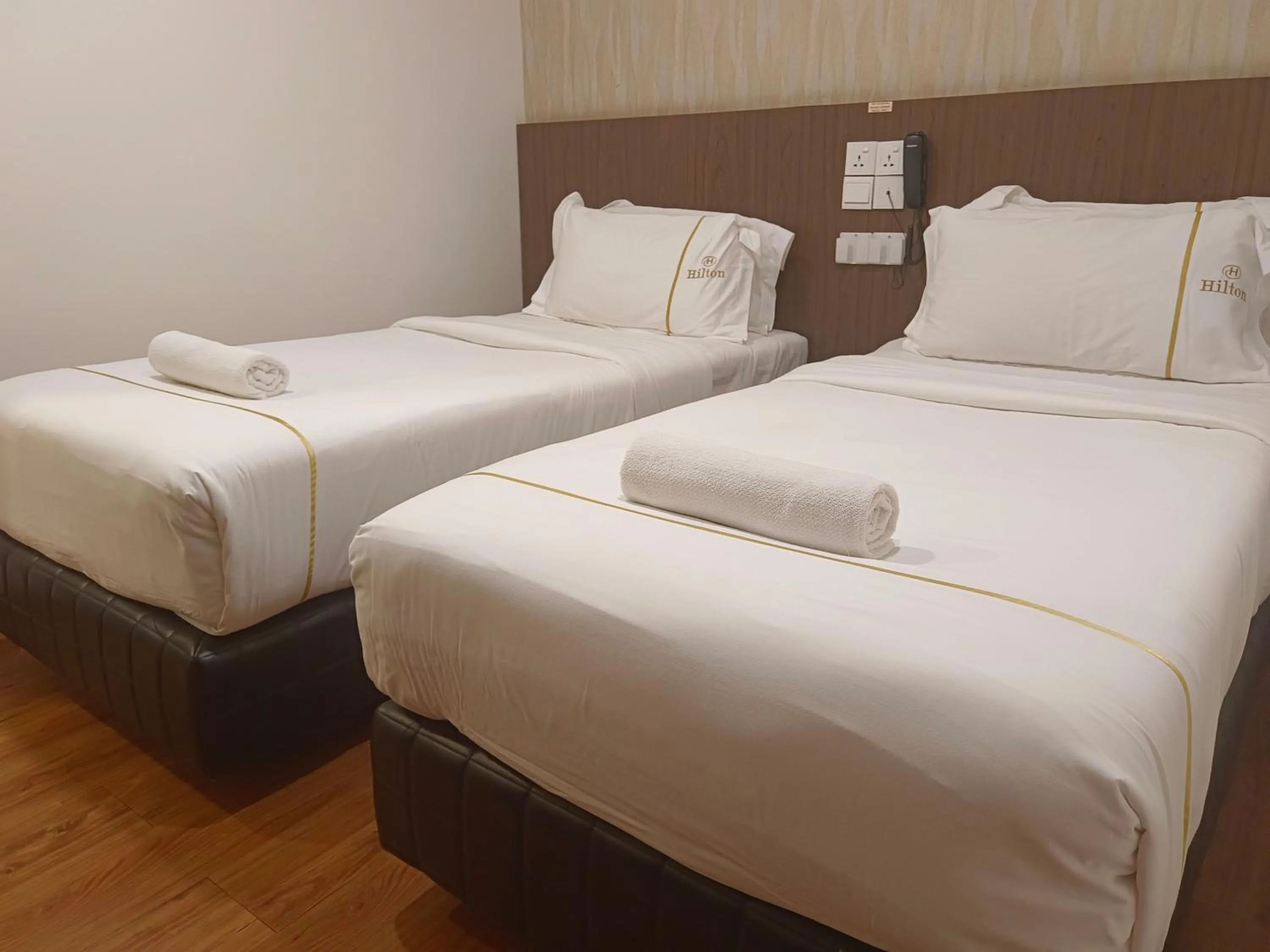 Bed in Mii Smile Hotel Penang