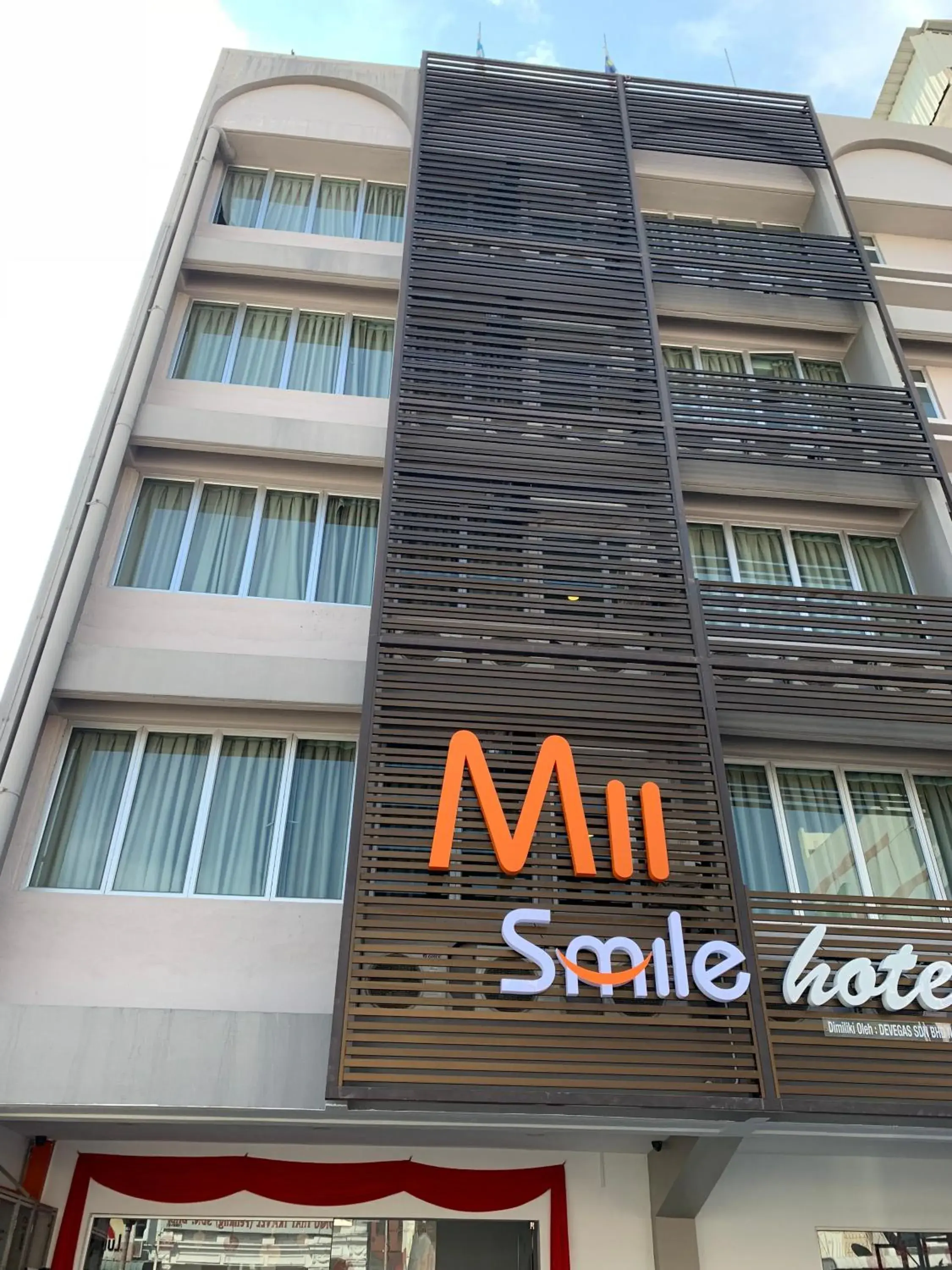 Property building in Mii Smile Hotel Penang Property building in Mii Smile Hotel Penang