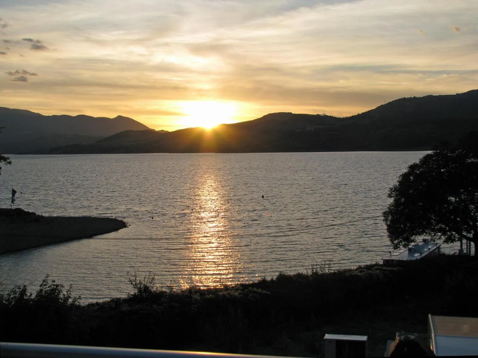 Sunset in Hôtel Les Flots Bleus