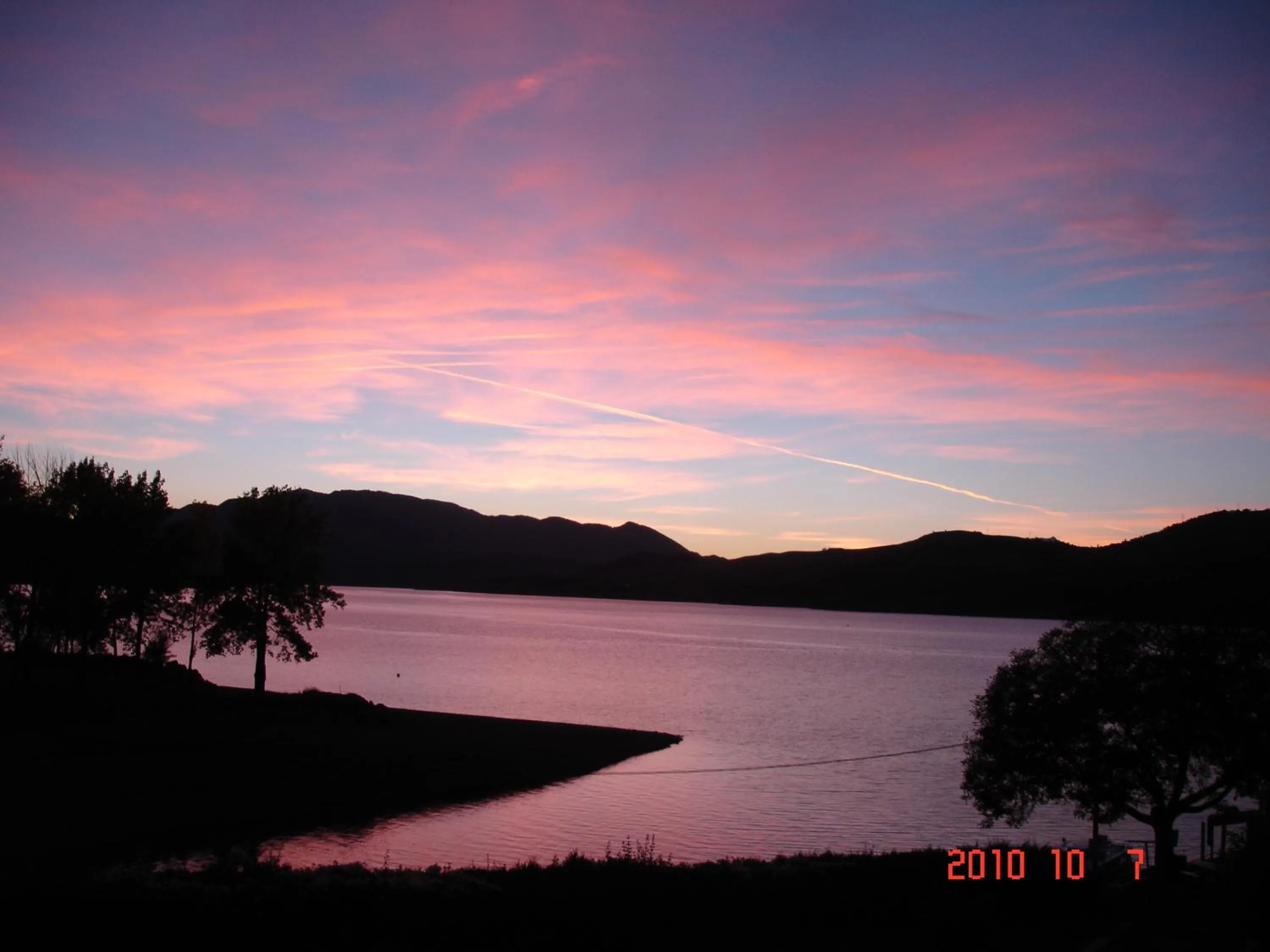 Sunset in Hôtel Les Flots Bleus