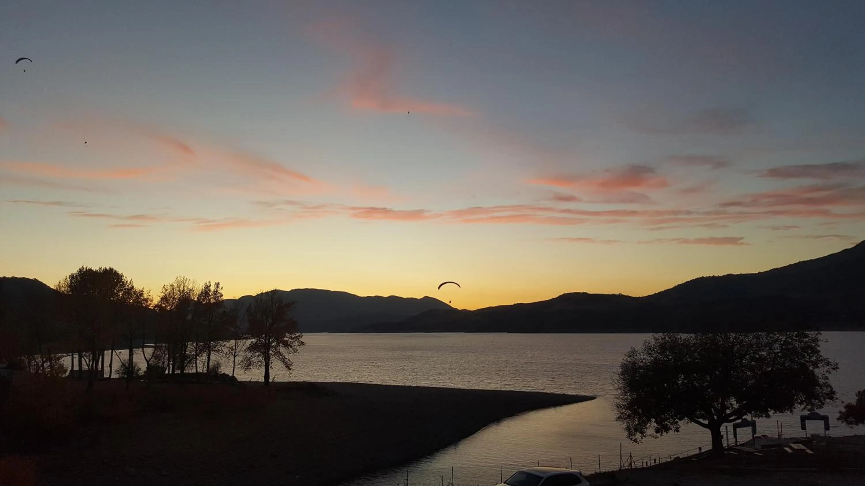 Sunset in Hôtel Les Flots Bleus