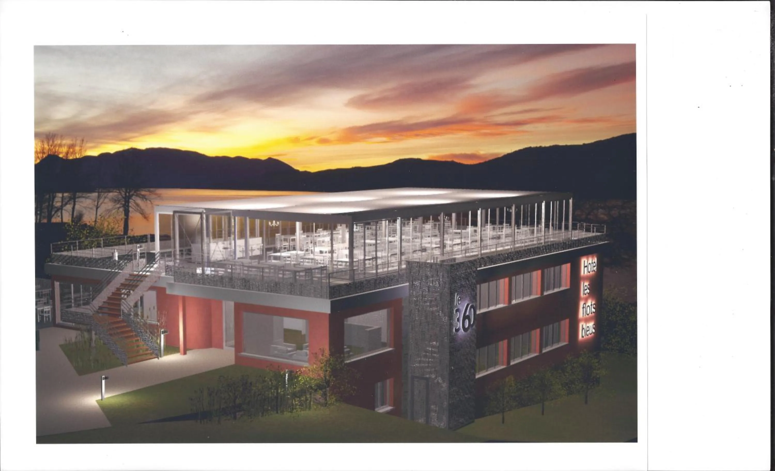 Restaurant/places to eat in Hôtel Les Flots Bleus