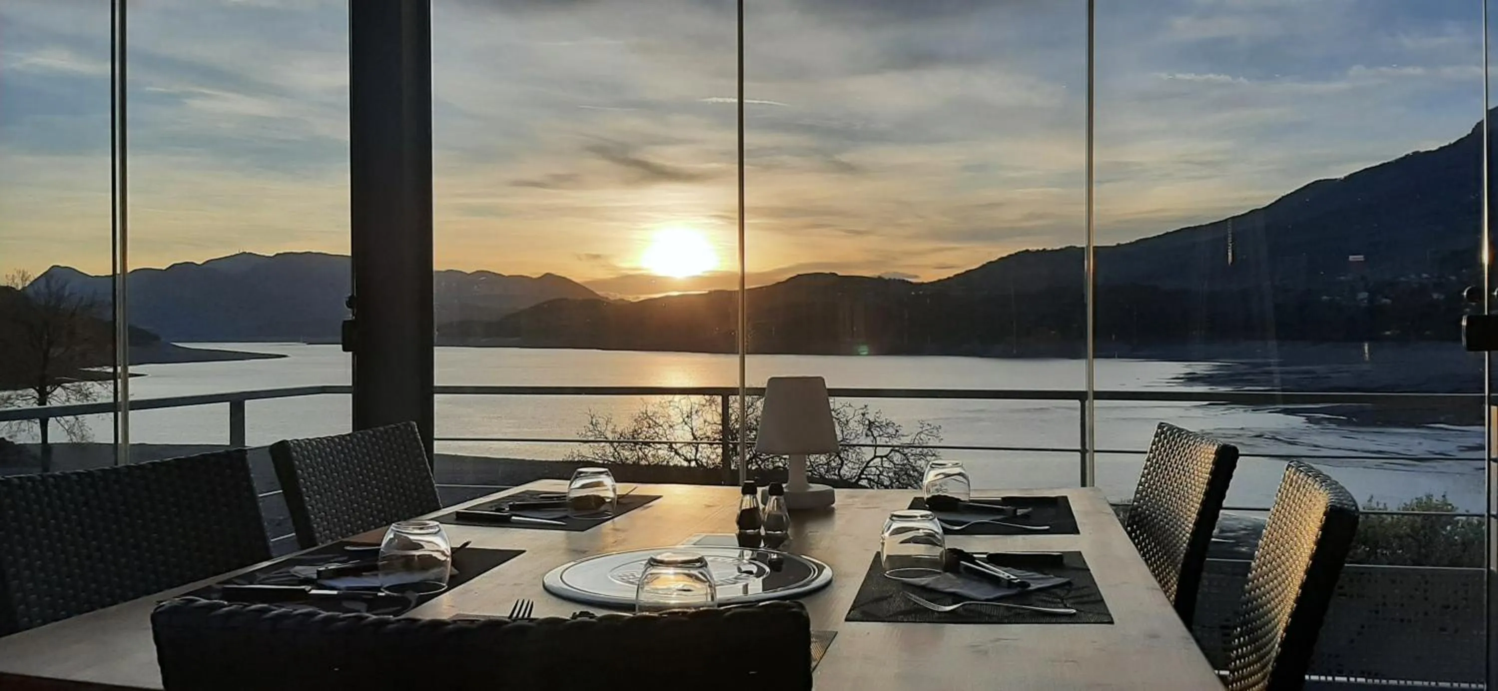 Sunset in Hôtel Les Flots Bleus