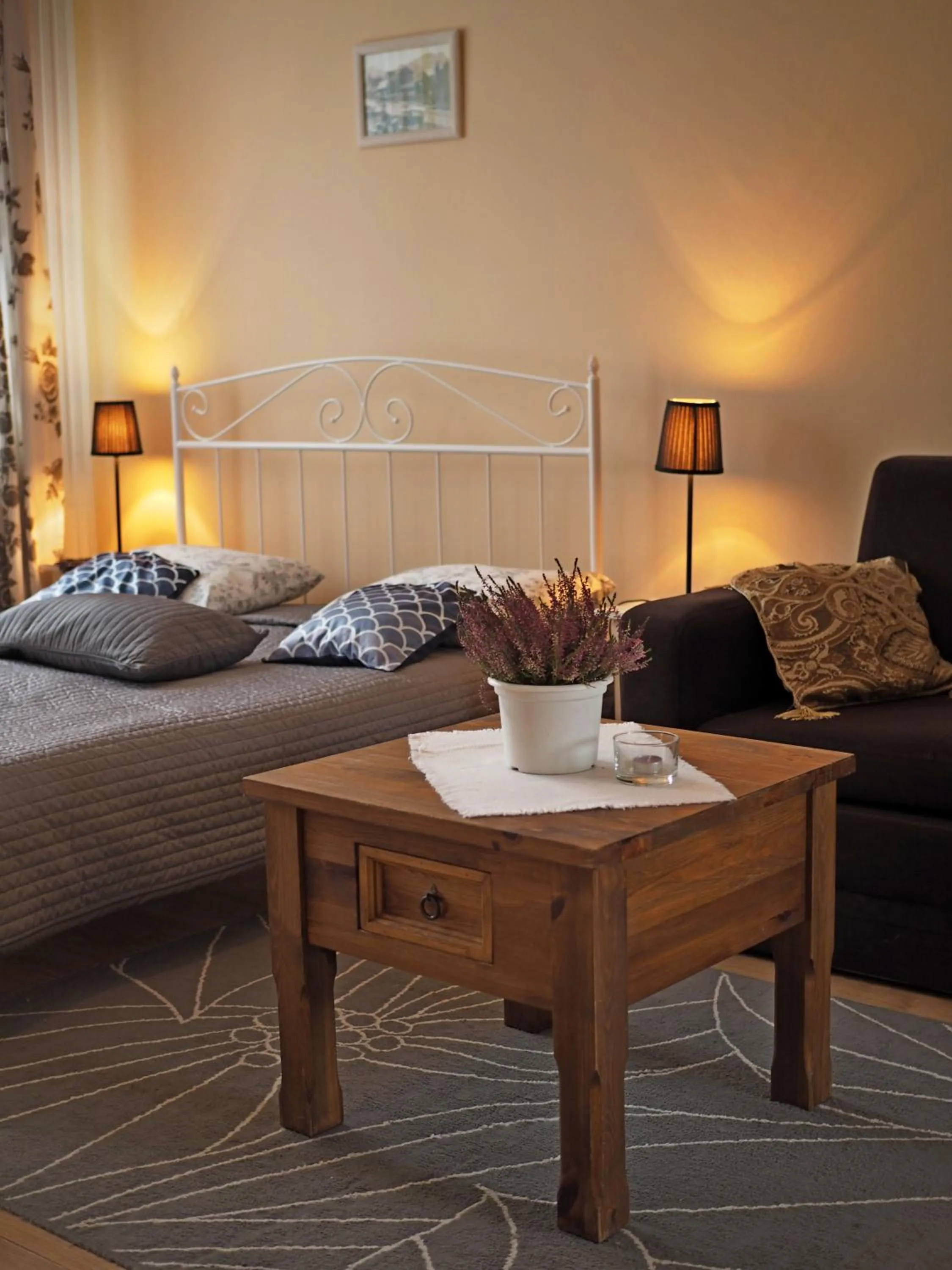 Bed in Willa Fryzowiczówka