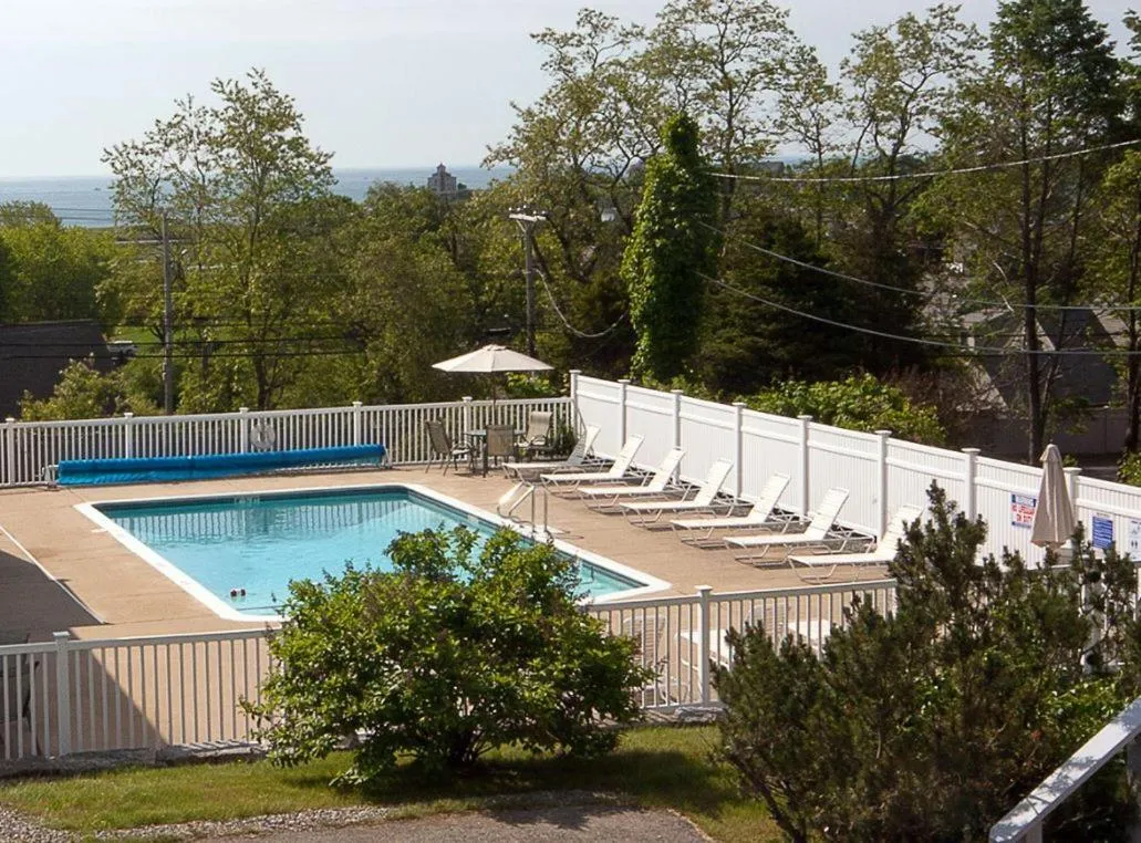 Pool view in Sea Lion Motel
